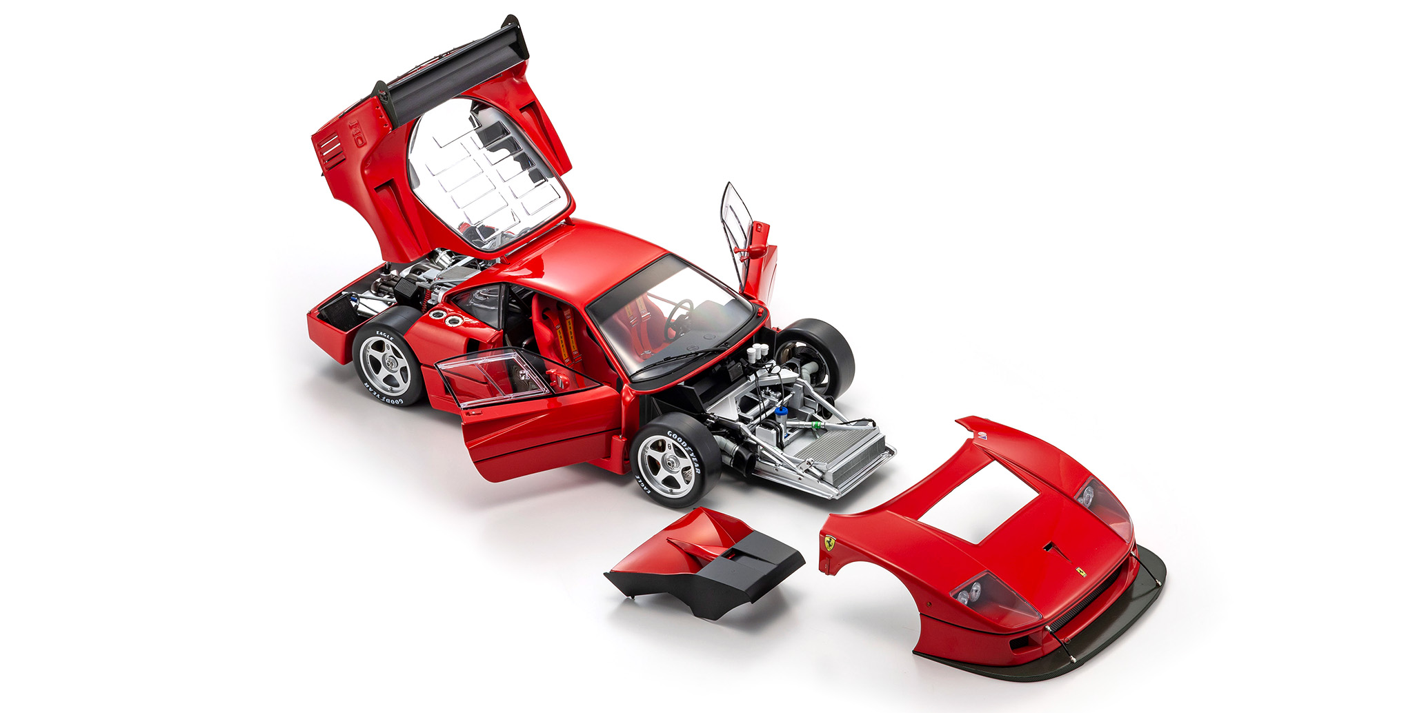 FERRARI F40 COMPETIZIONE - RED (08602CR)