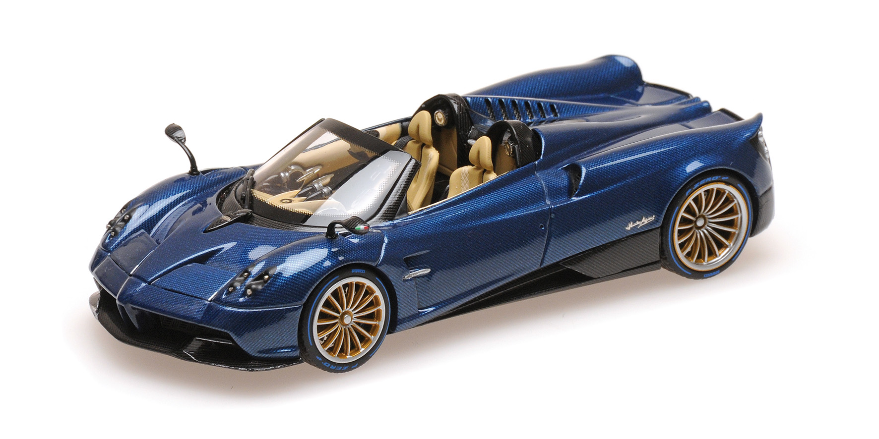 PAGANI HUAYRA ROADSTER - 2017 - CARBON BLUE