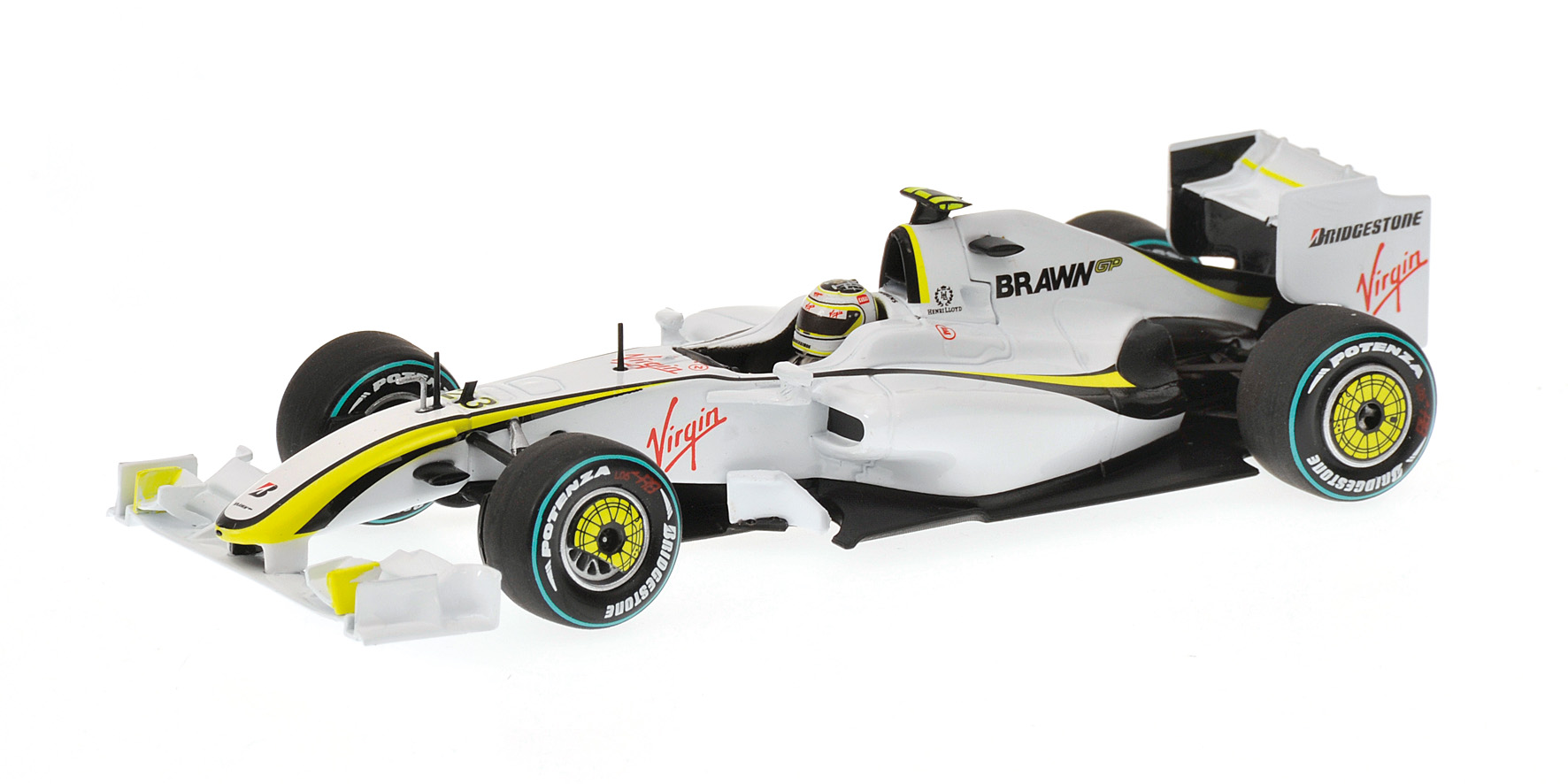 BRAWN GP MERCEDES BGP 001 - RUBENS BARRICHELLO - 2ND AUSTRALIAN GP 2009