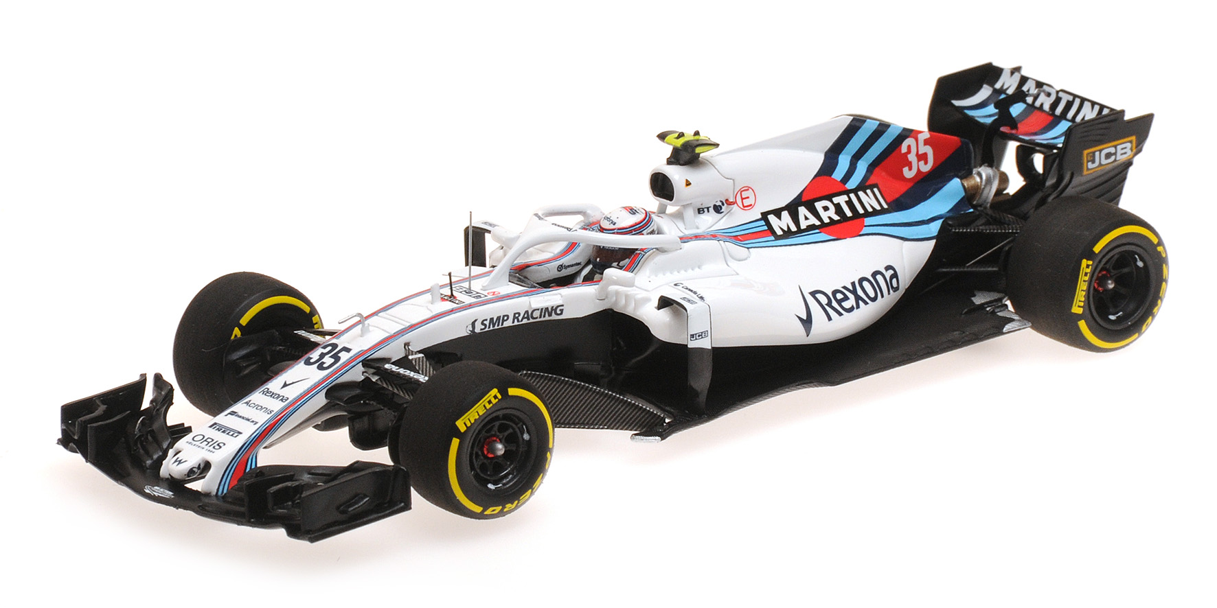 WILLIAMS MARTINI RACING MERCEDES - SERGEY SIROTKIN - SHOWCAR 2018