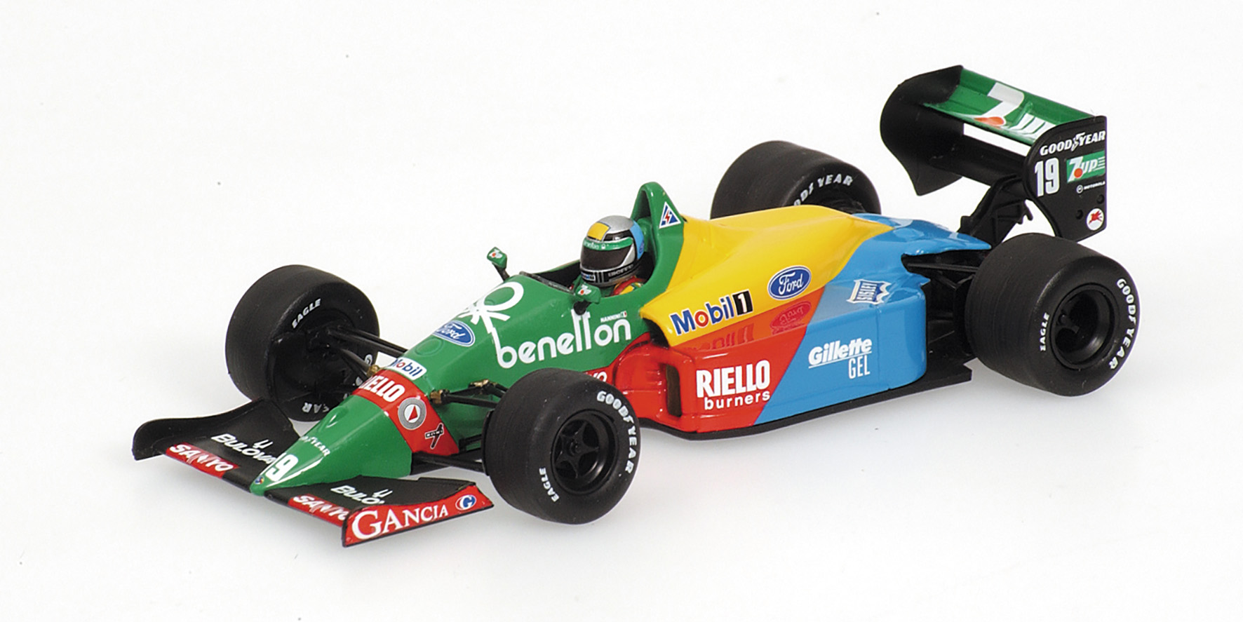 BENETTON FORD B188 - ALESSANDRO NANNINI - 1989