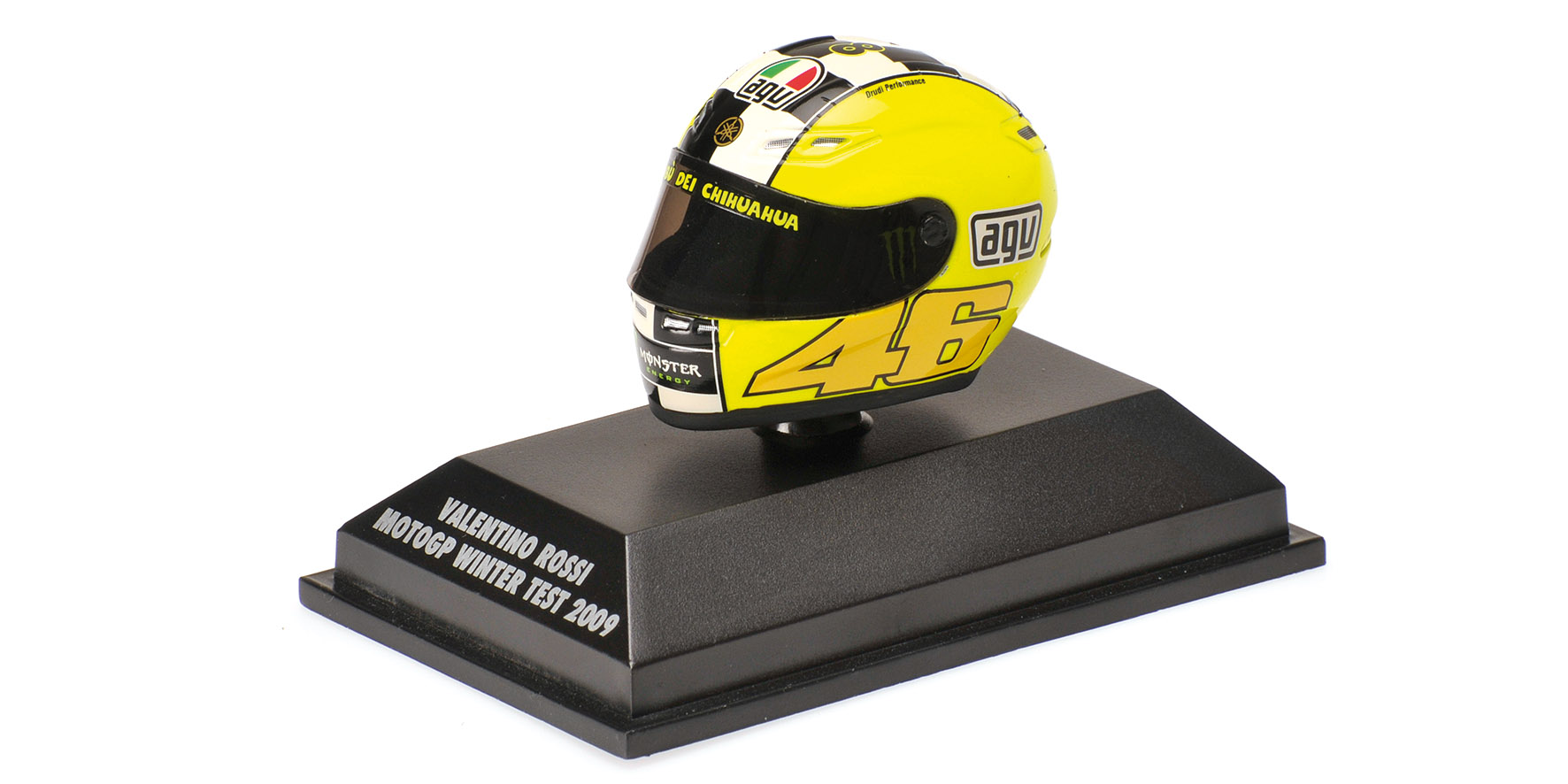 AGV HELMET - VALENTINO ROSSI - MOTOGP 2009 - WINTER TEST