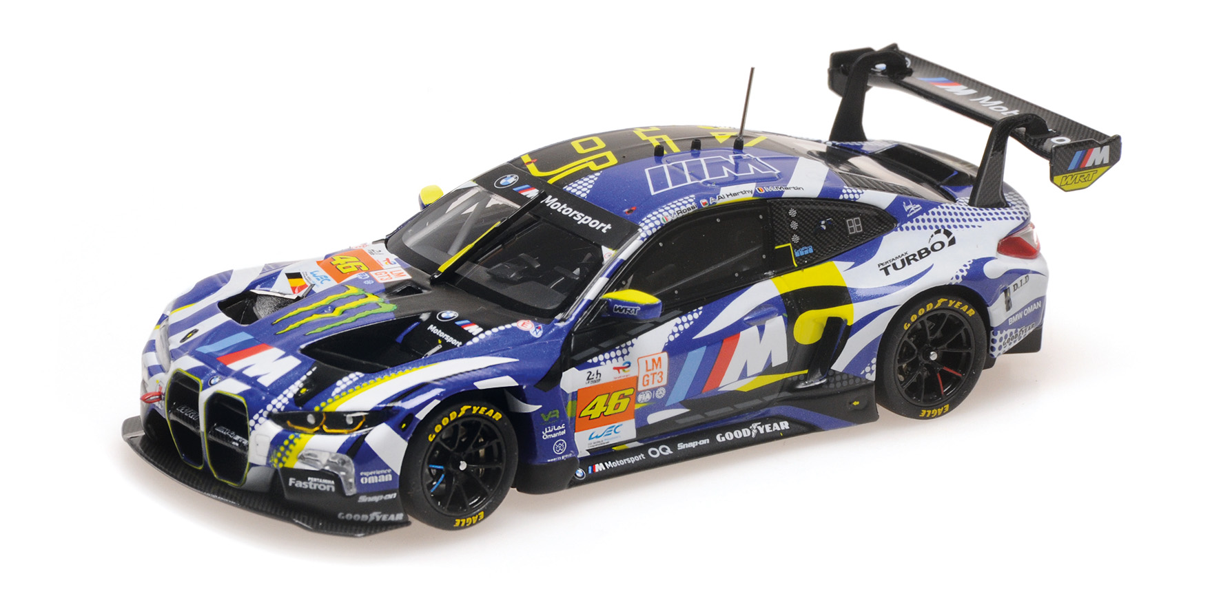 BMW M4 GT3 – TEAM WRT - V. ROSSI - A. AL HARTHY - M. MARTIN – 24H LE MANS 2024