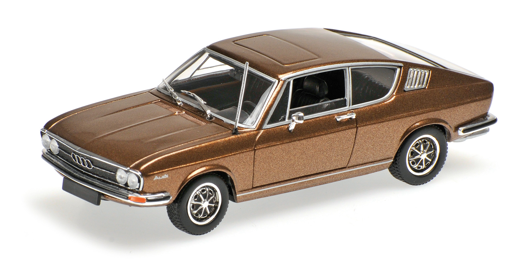 AUDI 100 COUPÉ S - 1969 - BROWN METALLIC
