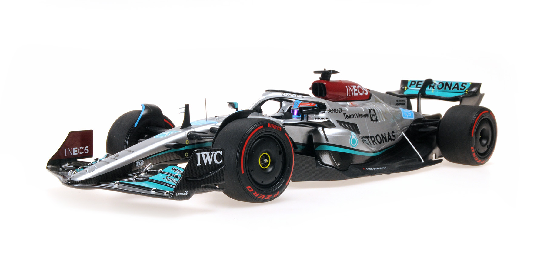 MERCEDES-AMG PETRONAS FORMULA ONE TEAM F1 W13 E PERFORMANCE - G. RUSSELL - 1ST WIN BRAZILIAN GP 2022