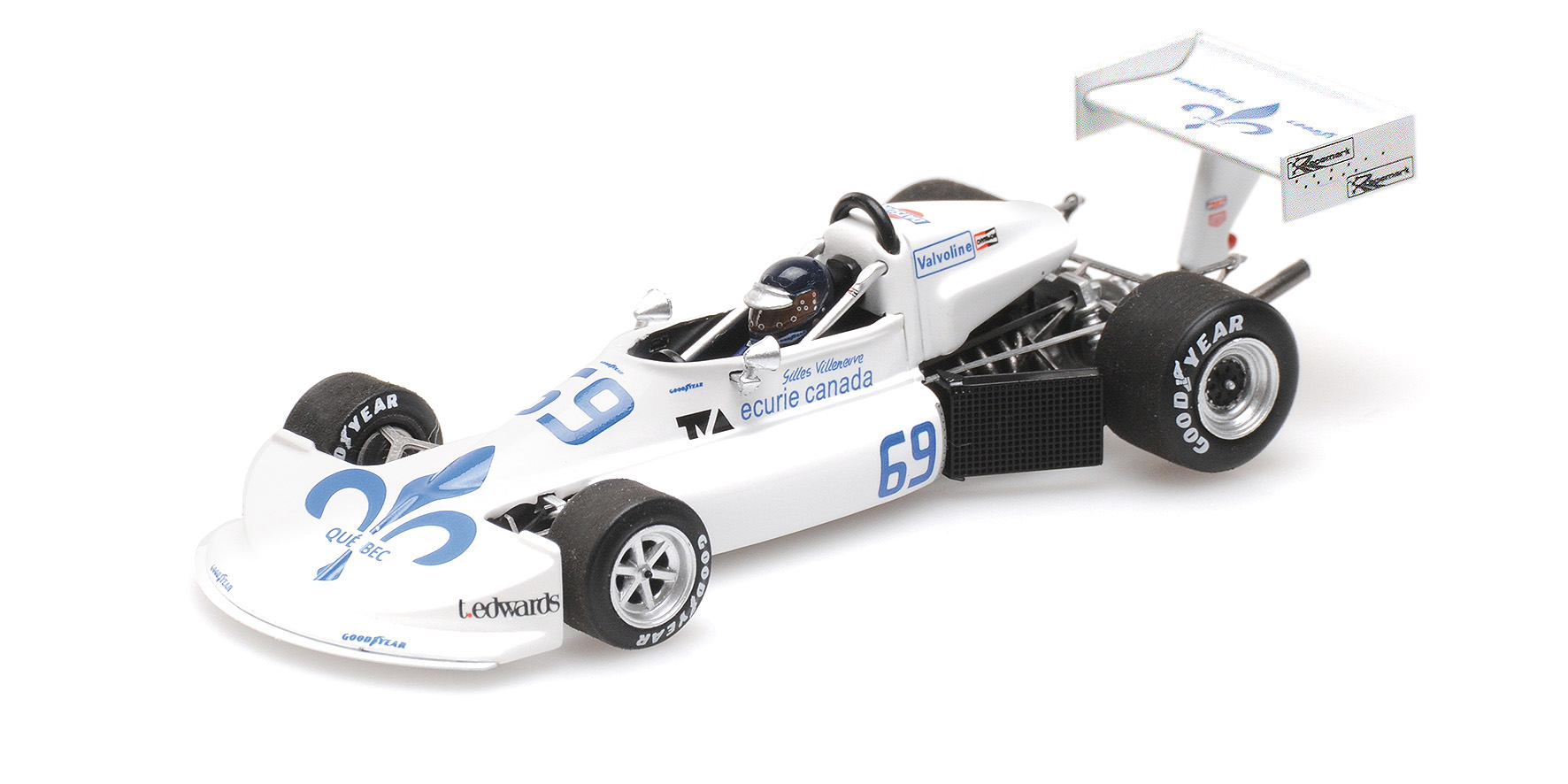 MARCH FORD 76B COSWORTH - GILLES VILLENEUVE - FORMULA ATLANTIC WINNER ATLANTIC MOTORSPORT PARK 1976