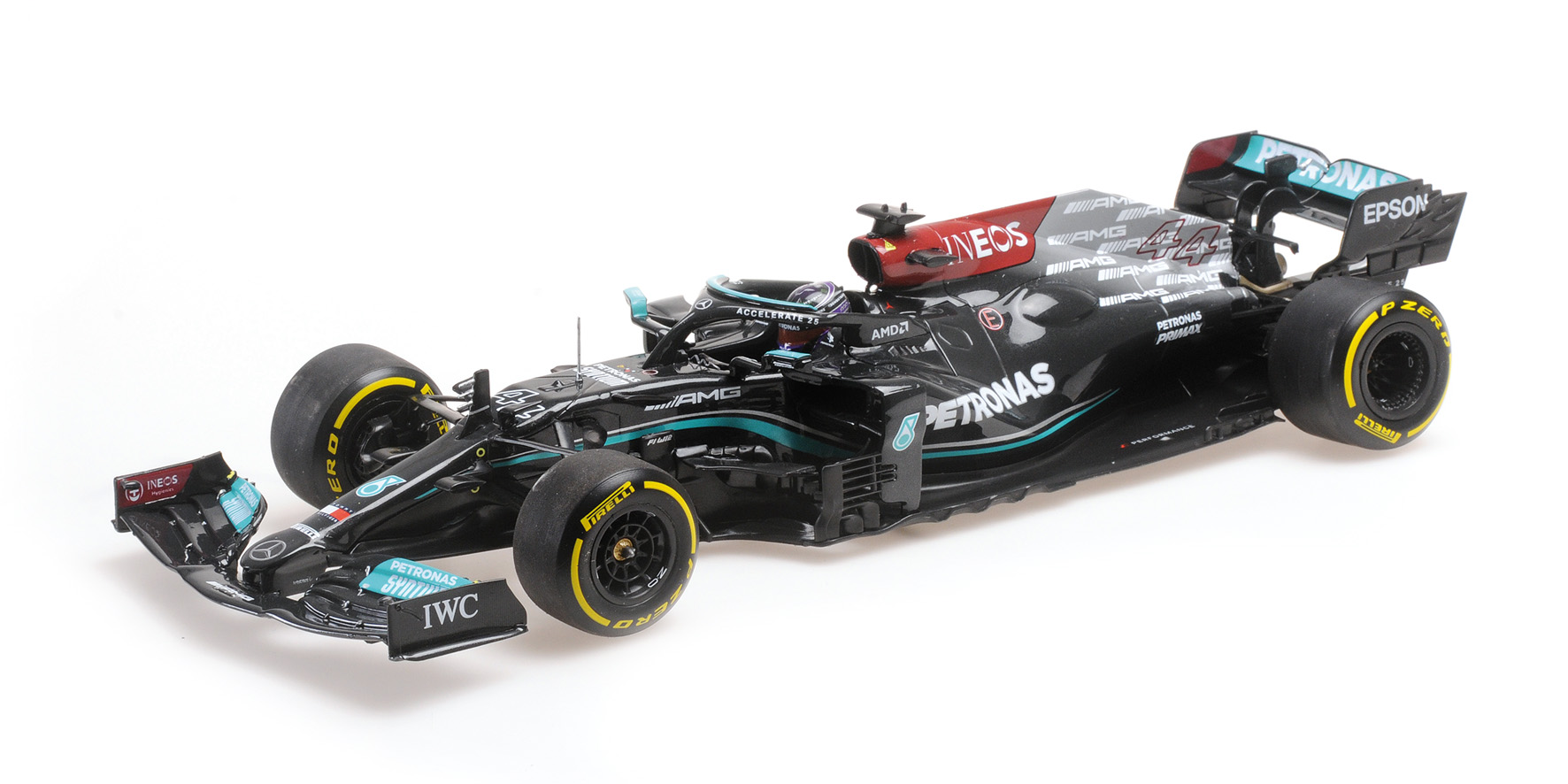 MERCEDES-AMG PETRONAS FORMULA ONE TEAM W12 E PERFORMANCE - LEWIS HAMILTON - BAHRAIN GP 2021