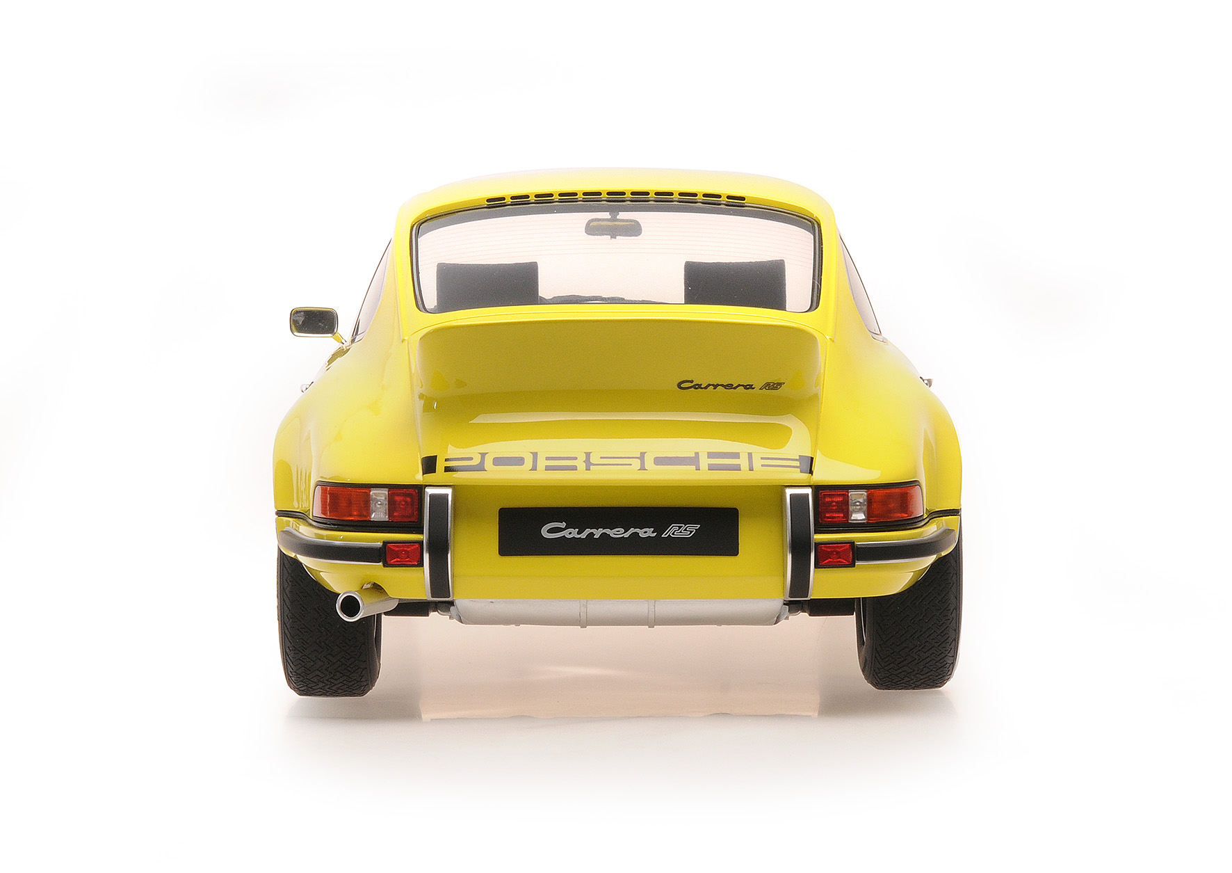 PORSCHE 911 CARRERA RS 2.7 TOURING - 1972 - GELB MIT SCHWARZEM DEKOR