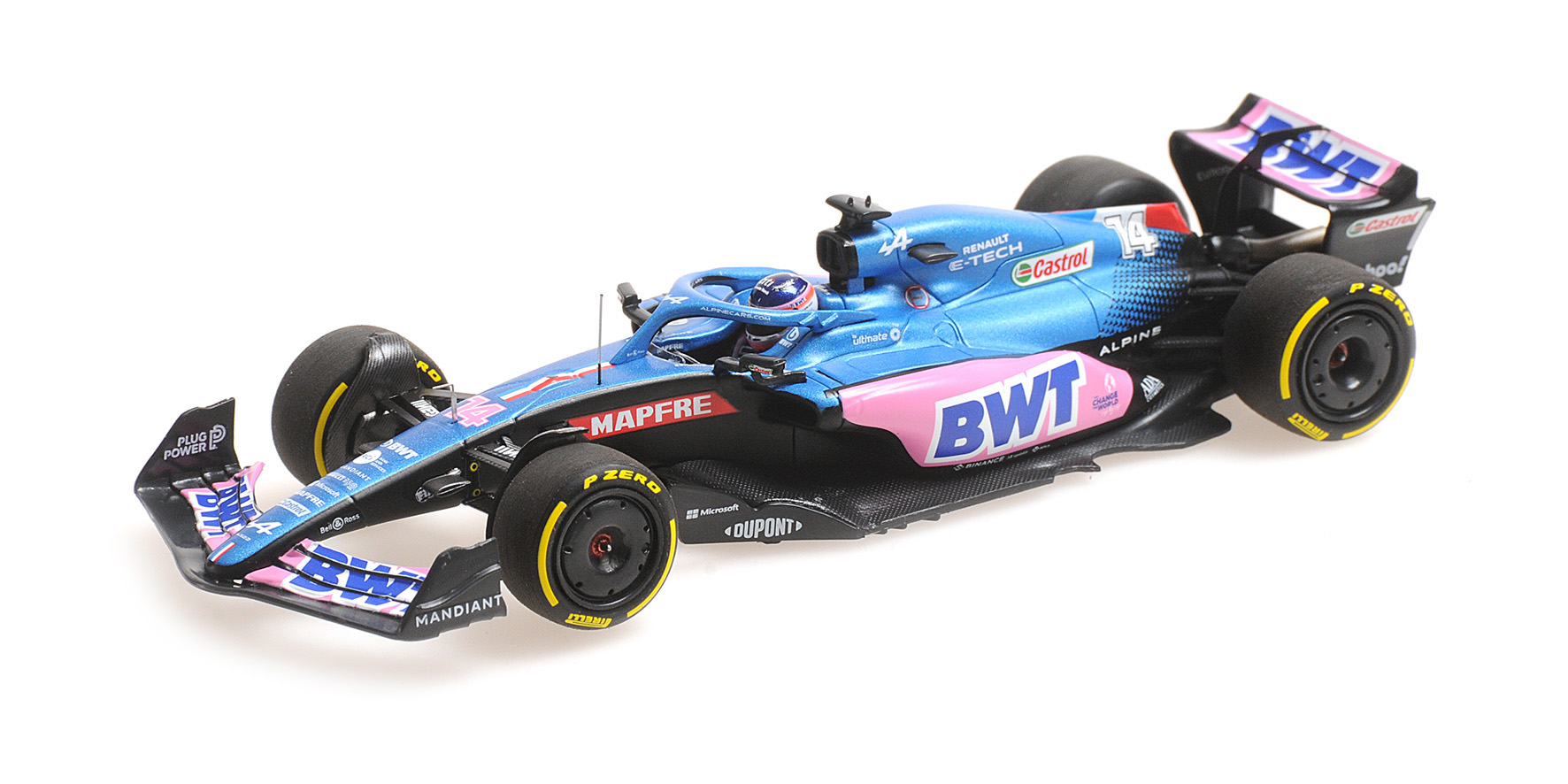 BWT ALPINE F1 TEAM A522 - FERNANDO ALONSO - AUSTRALIAN GP 2022