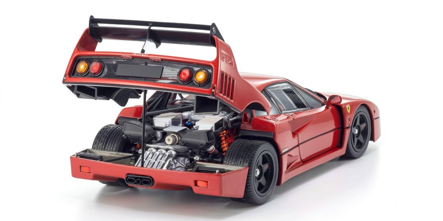 FERRARI F40 - LIGHT WEIGHT LM WING - RED (08416RLM)