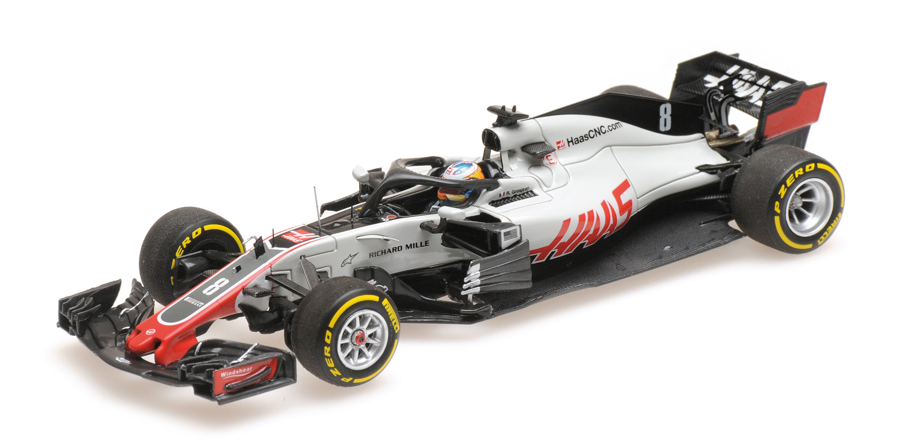 HAAS F1 TEAM FERRARI VF-18 - ROMAIN GROSJEAN - 2018