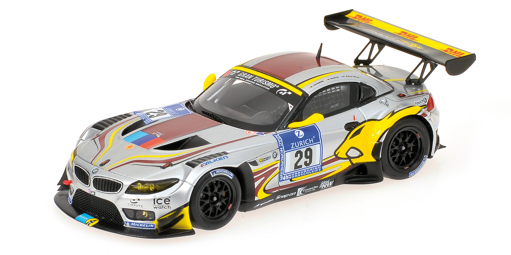 BMW Z4 GT3 - LEINDERS/PALTTALA/MARTIN - 24H ADAC NÜRBURGRING 2012