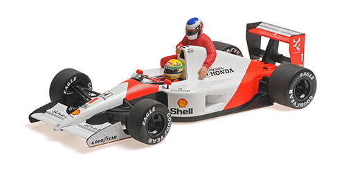 MCLAREN HONDA MP4/6 - AYRTON SENNA - W/JEAN ALESI RIDING - MEXICO GP 1991