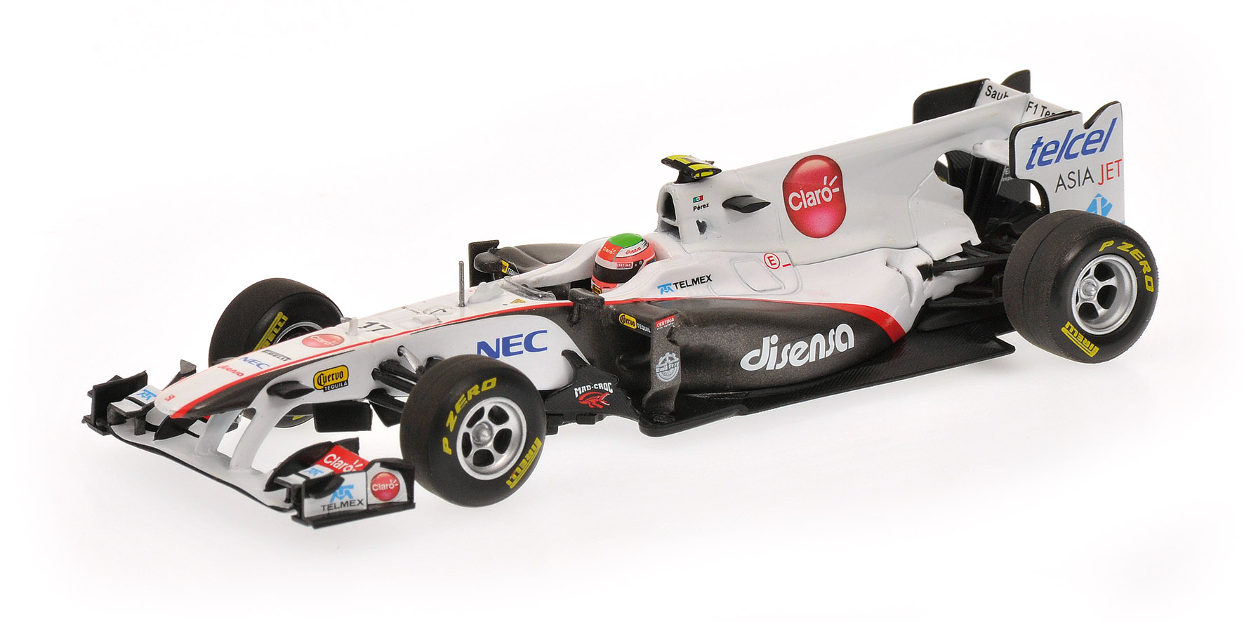 SAUBER F1 TEAM - SERGIO PEREZ - SHOWCAR 2011