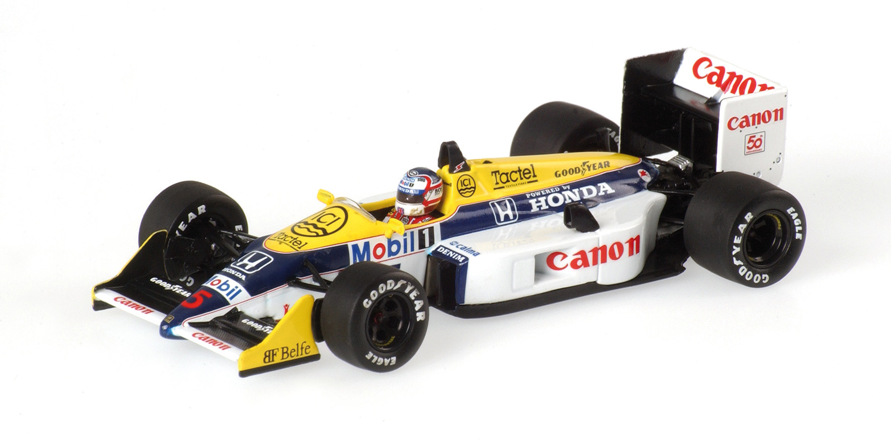 WILLIAMS HONDA FW11B - NIGEL MANSELL - 1987