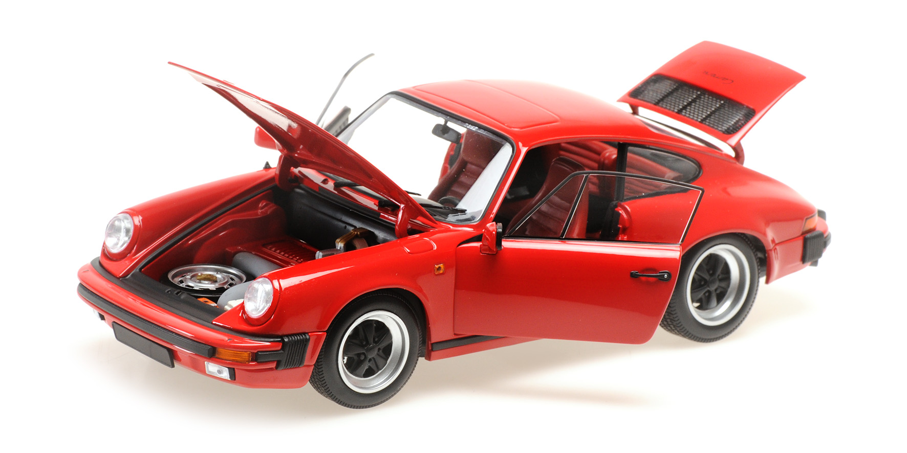 PORSCHE 911 CARRERA COUPE 3.2 - 1983 - RED