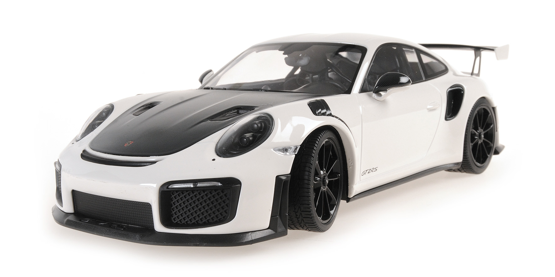 PORSCHE 911 (991.2) GT2RS - 2018 - WHITE W/ BLACK WHEELS