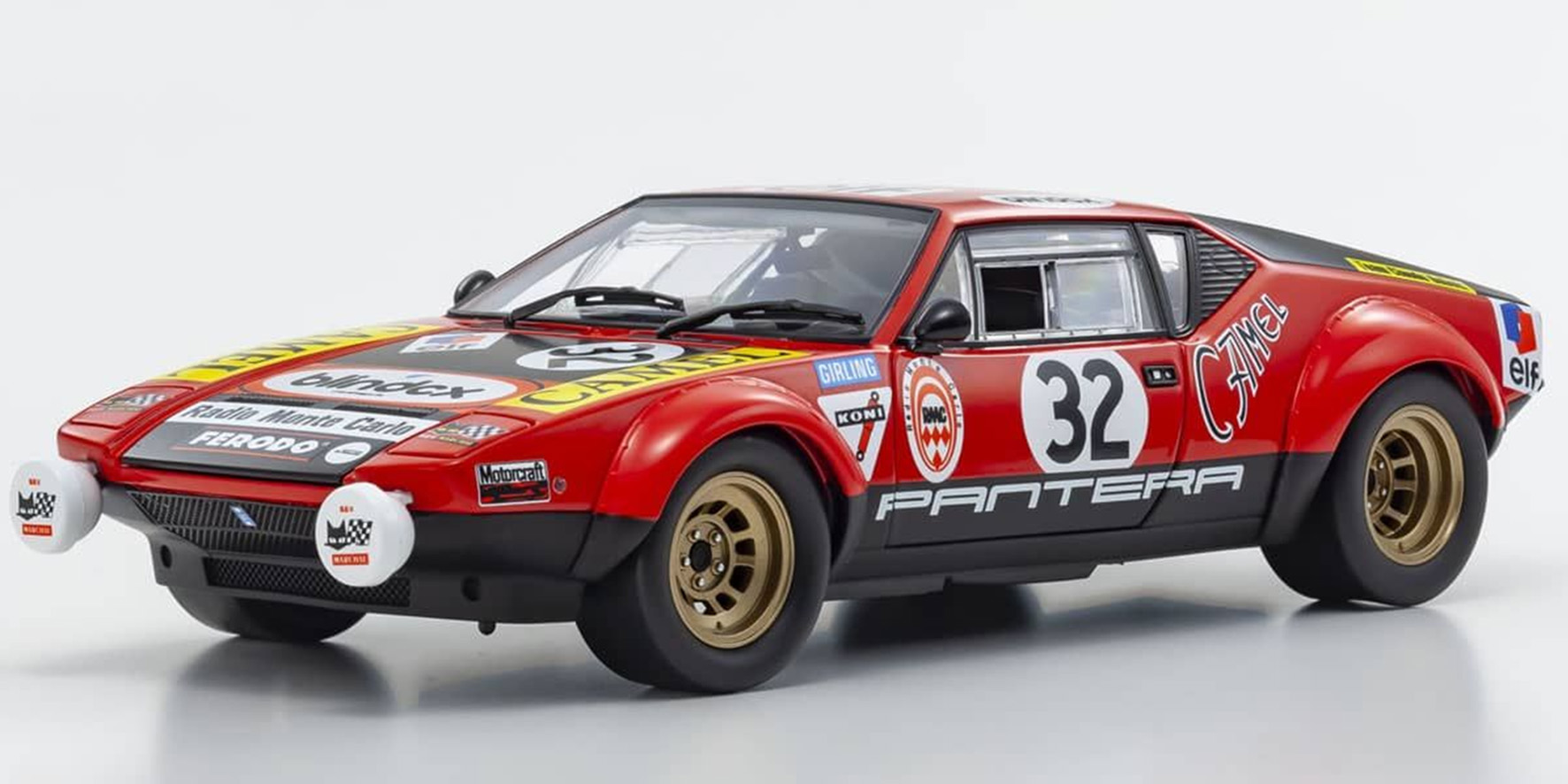 DE TOMASO PANTERA RACING #32 1972 LE MANS (08855B)