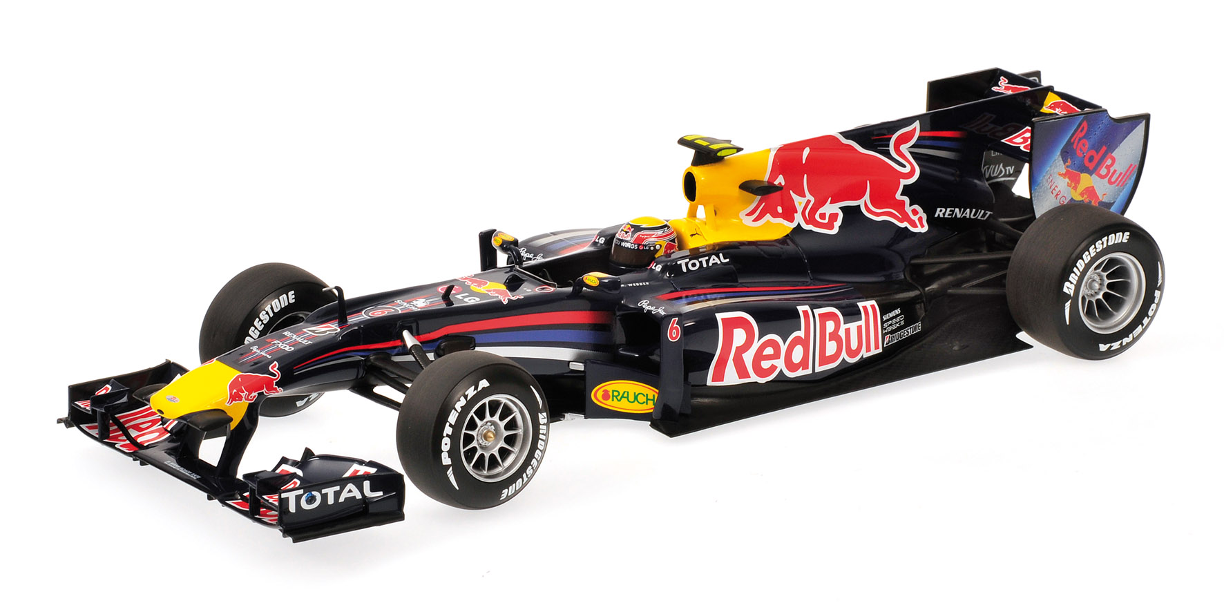 RED BULL RACING RENAULT RB6 - MARK WEBBER - 2010