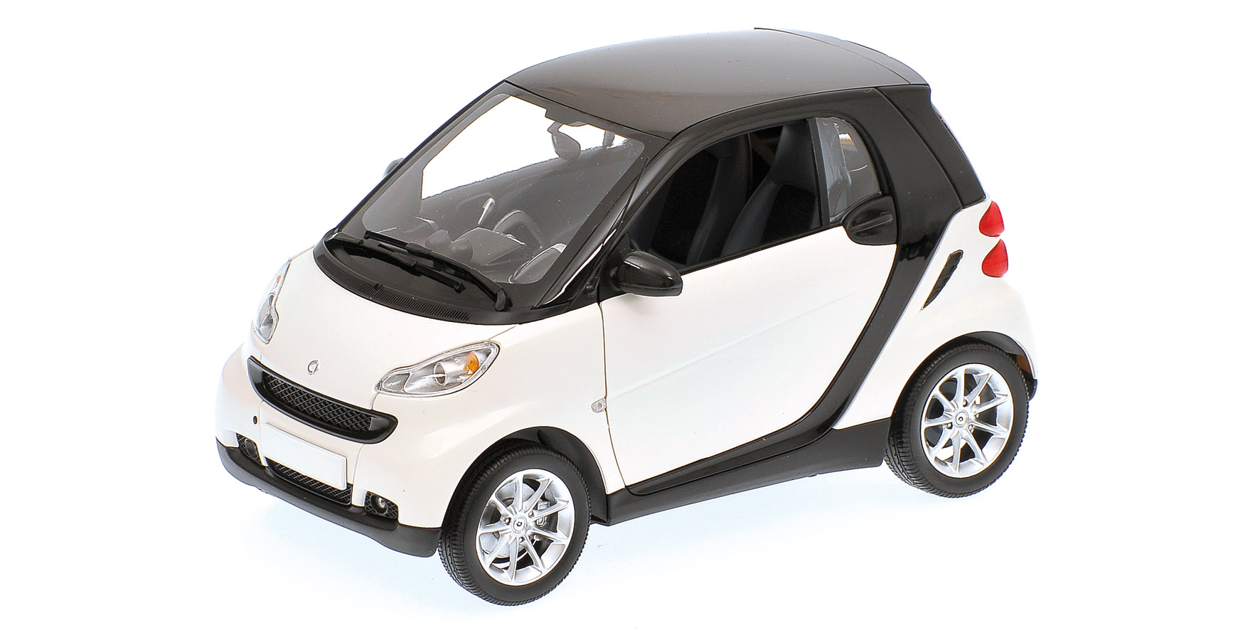 SMART  FORTWO (LHD) - 2007 - WHITE/BLACK