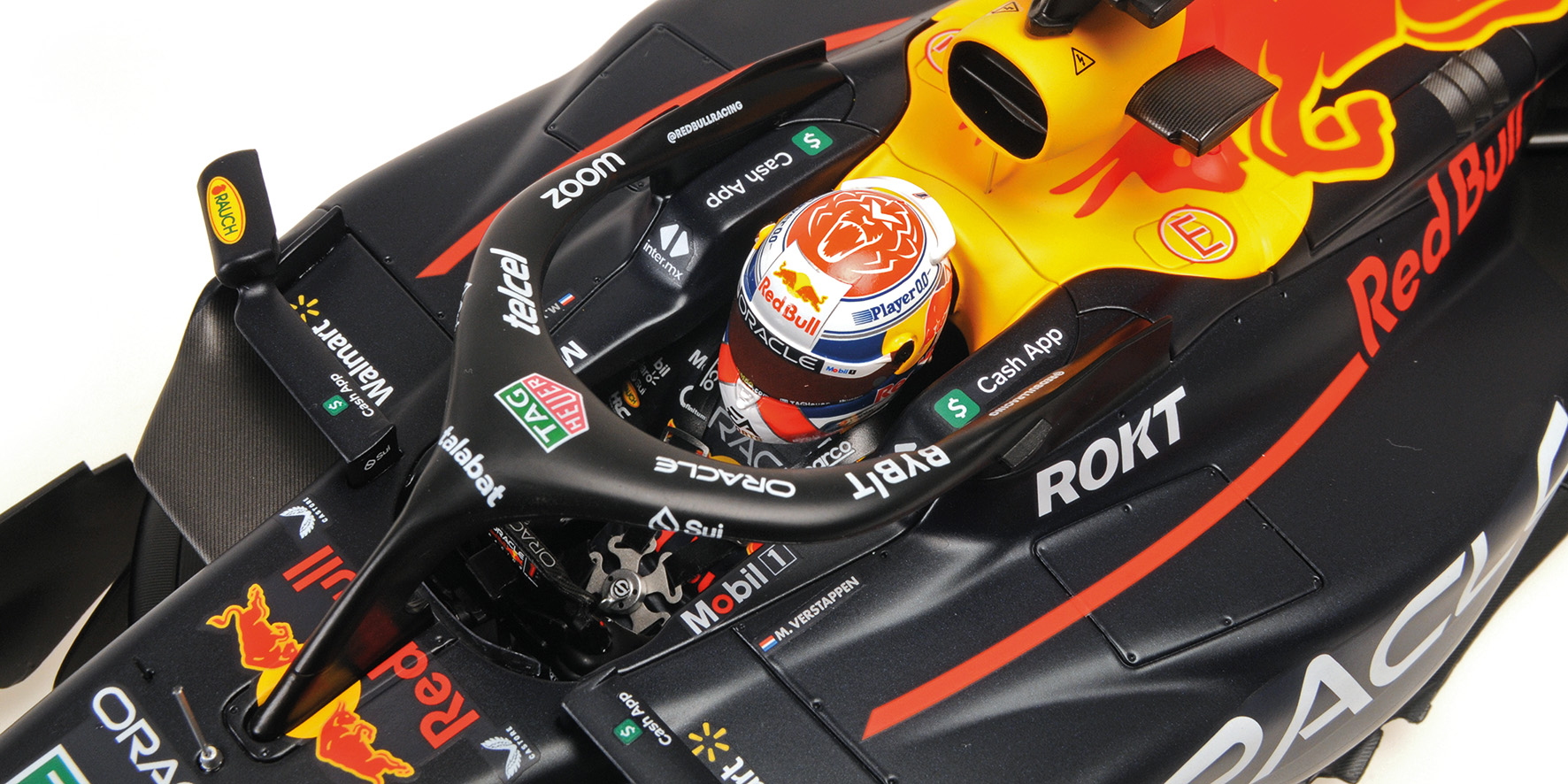 RED BULL RACING HONDA  RB19 - M. VERSTAPPEN - 2ND PLACE QATAR SPRINT RACE - WC 2023