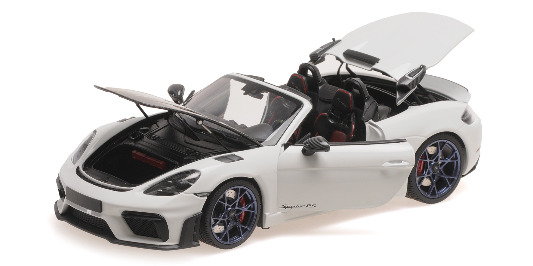 PORSCHE SPYDER RS - 2024 - WHITE W/ WEISSACH PACKAGE