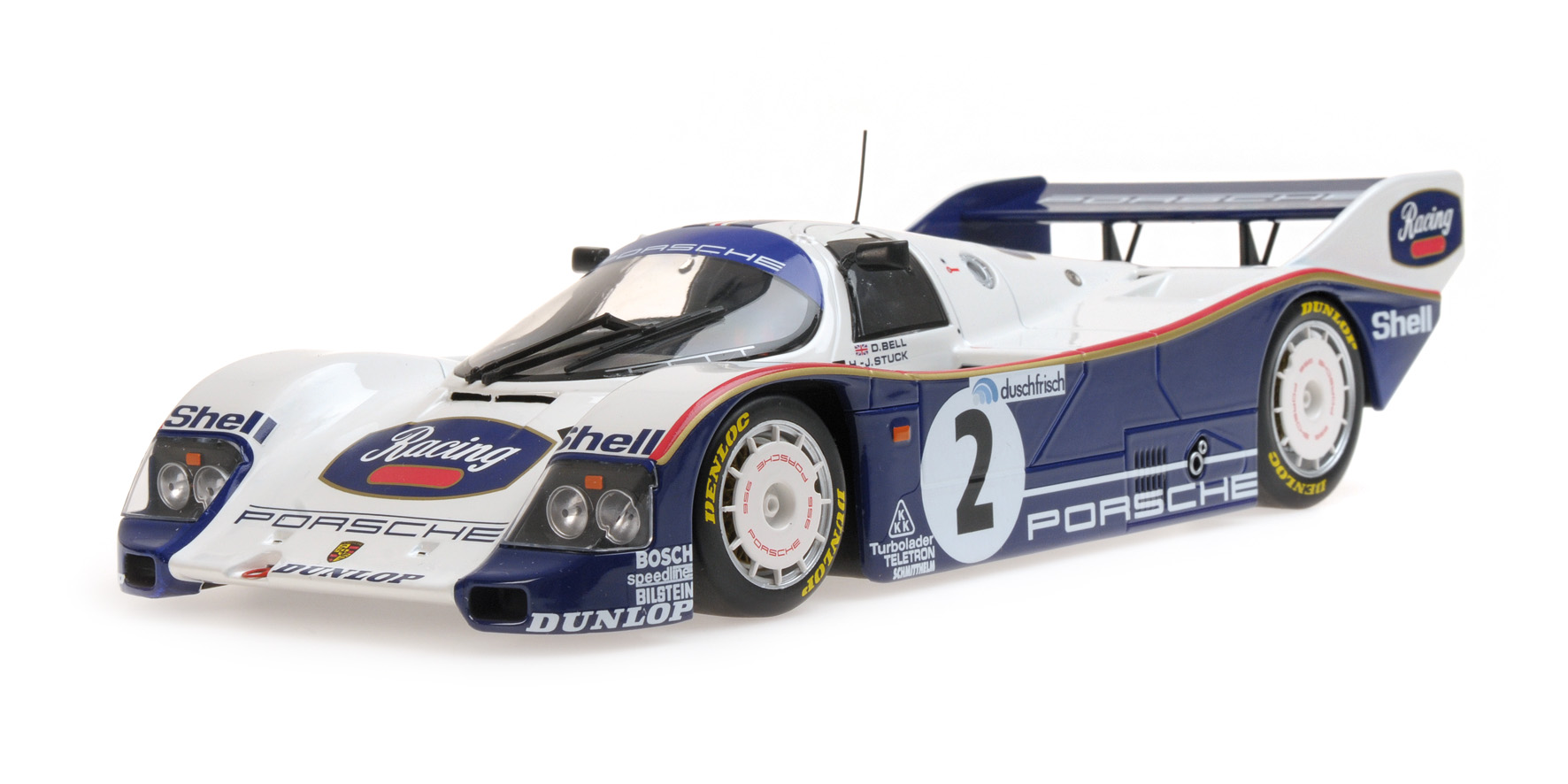PORSCHE 962C - PORSCHE AG - STUCK / BELL - WINNERS 1000 KM HOCKENHEIM 1985