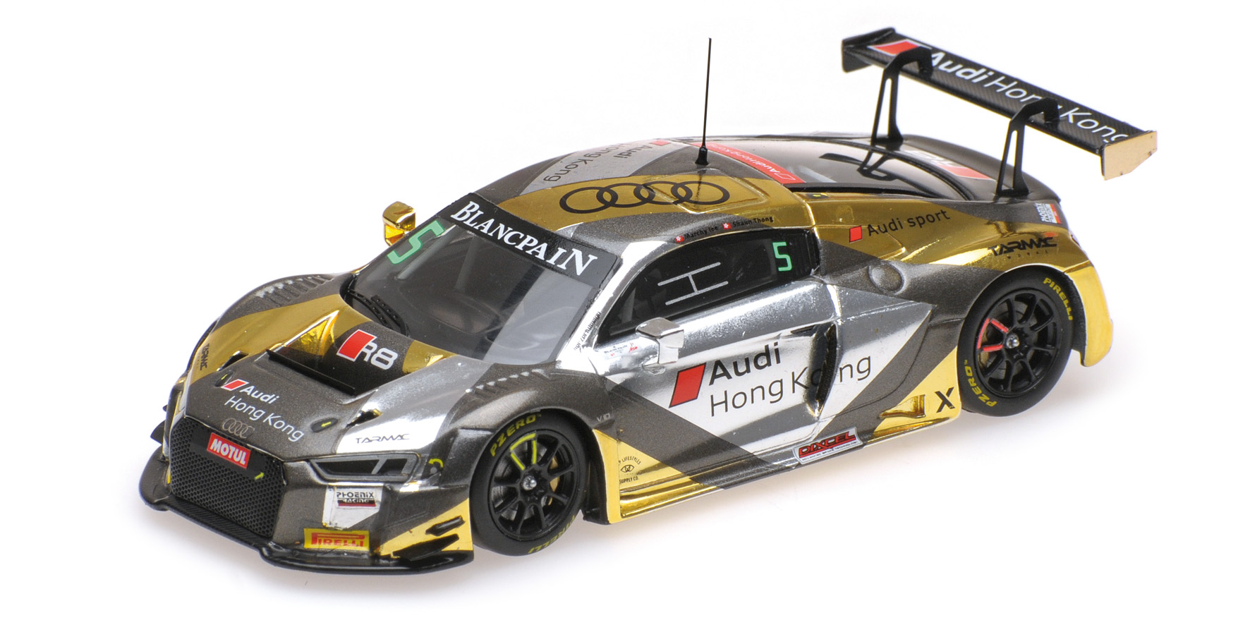 AUDI R8 LMS - AUDI HONG KONG - LEE/THONG - BLANCPAIN GT SERIES ASIA 2017