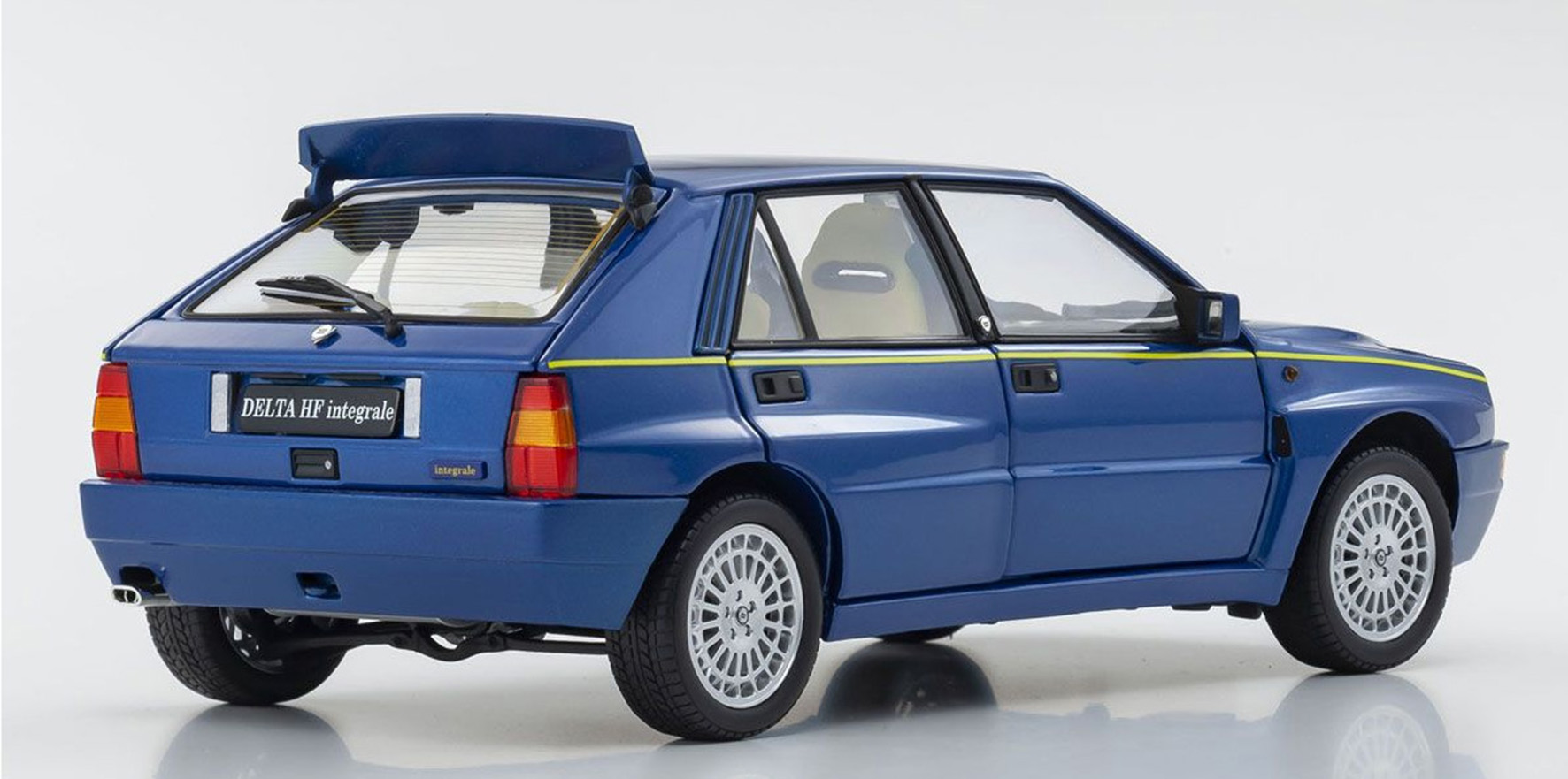 LANCIA DELTA HF INTEGRALE - BLUE METALLIC (08343BL)