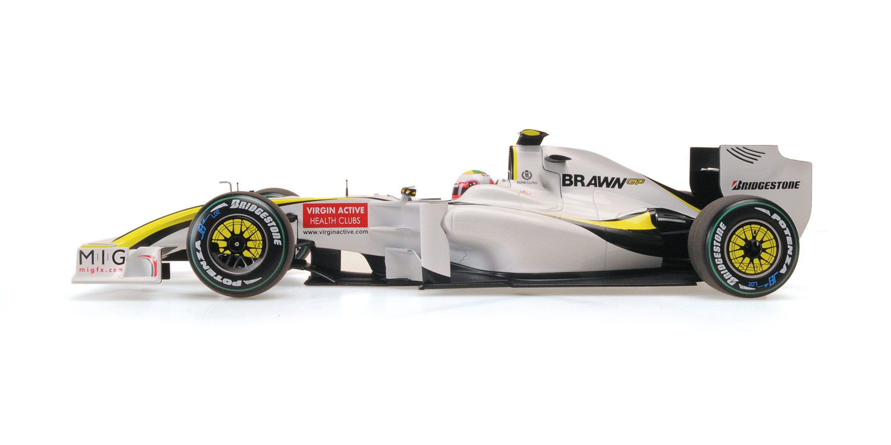 BRAWN GP BGP001 - RUBENS BARRICHELLO - WINNER GP EUROPE 2009