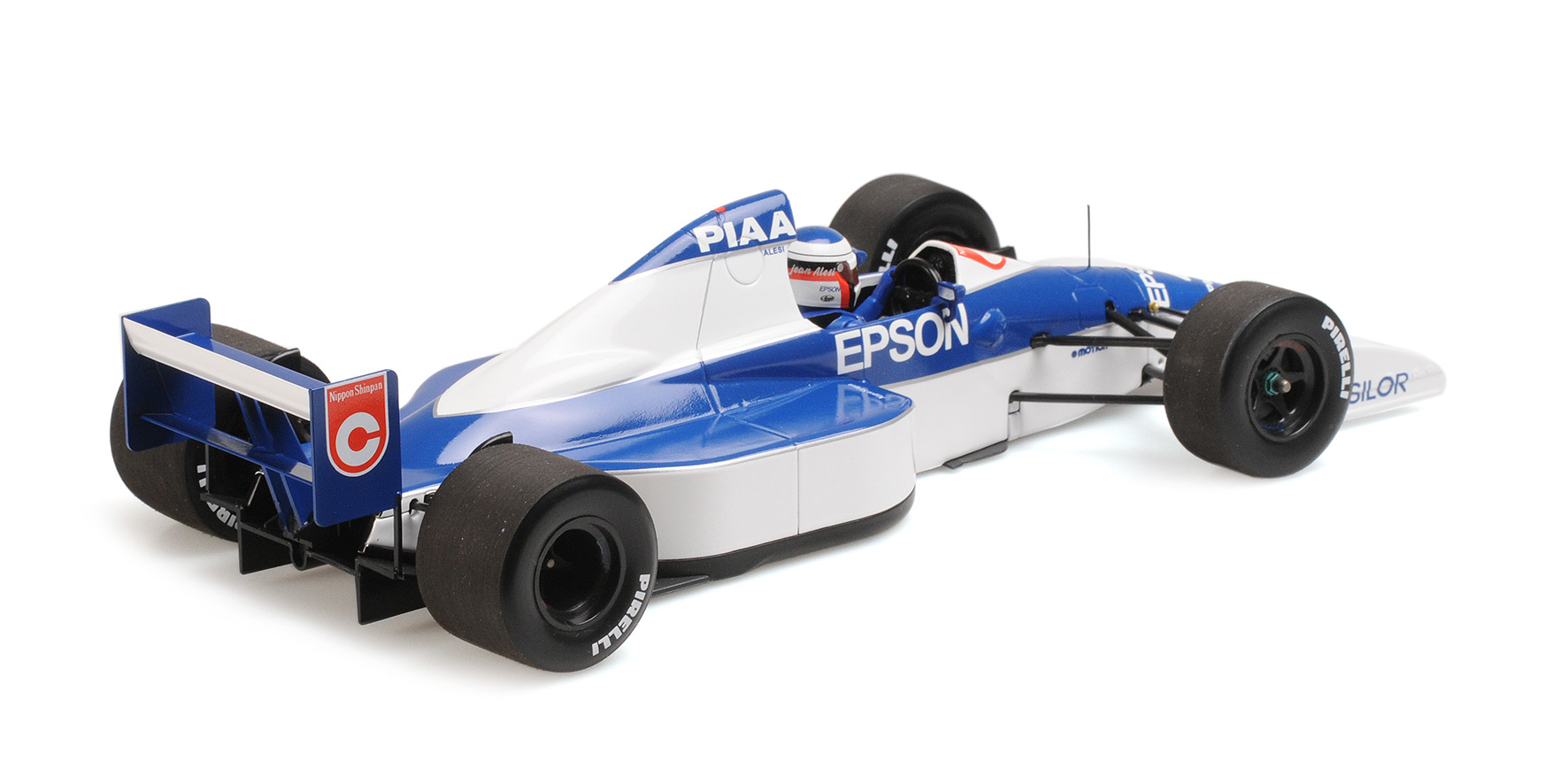 TYRRELL FORD 018 - JEAN ALESI - 2ND PLACE USA GP 1990