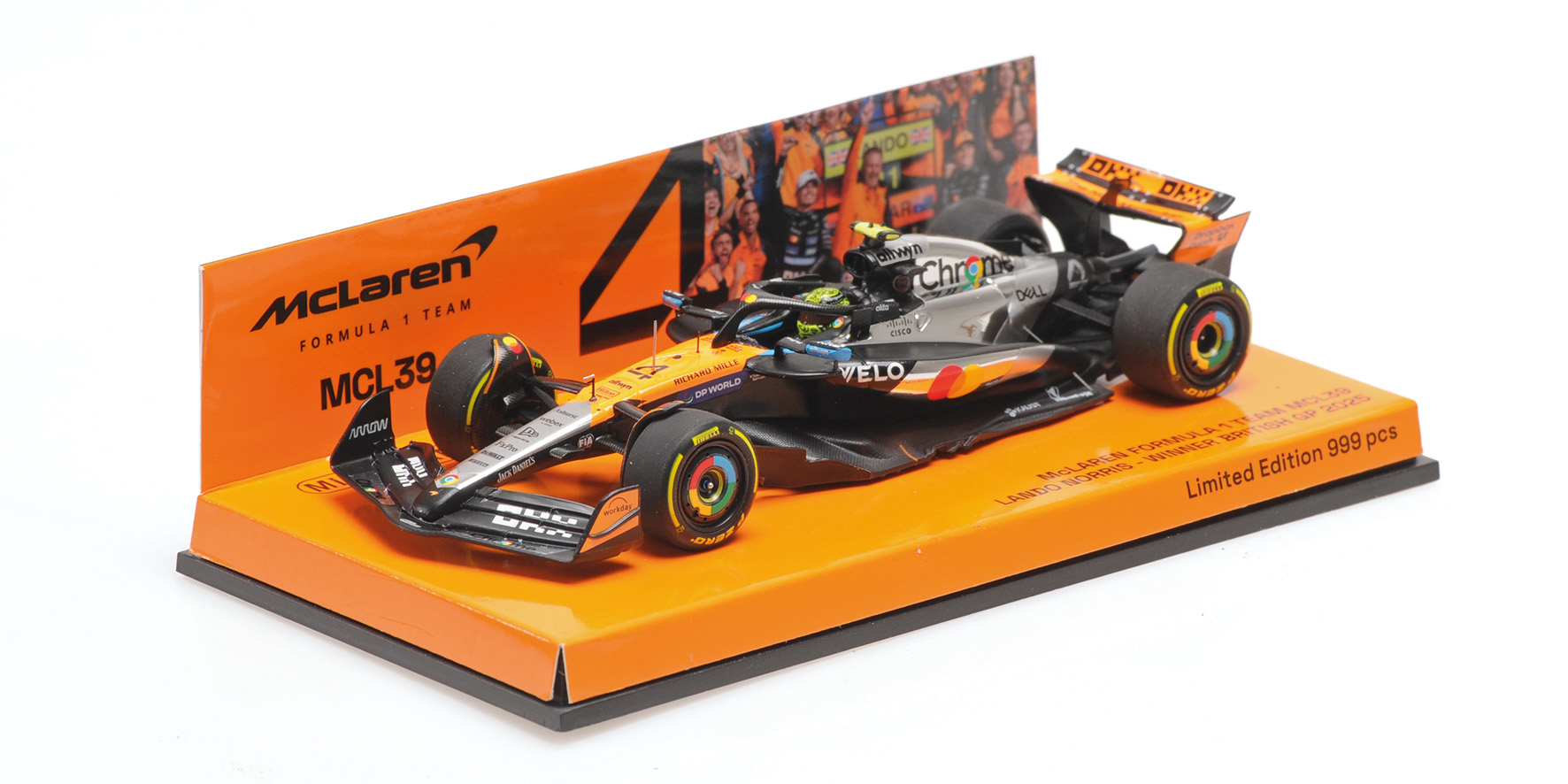 MCLAREN FORMULA 1 TEAM MCL39 - LANDO NORRIS - WINNER BRITISH GP 2025