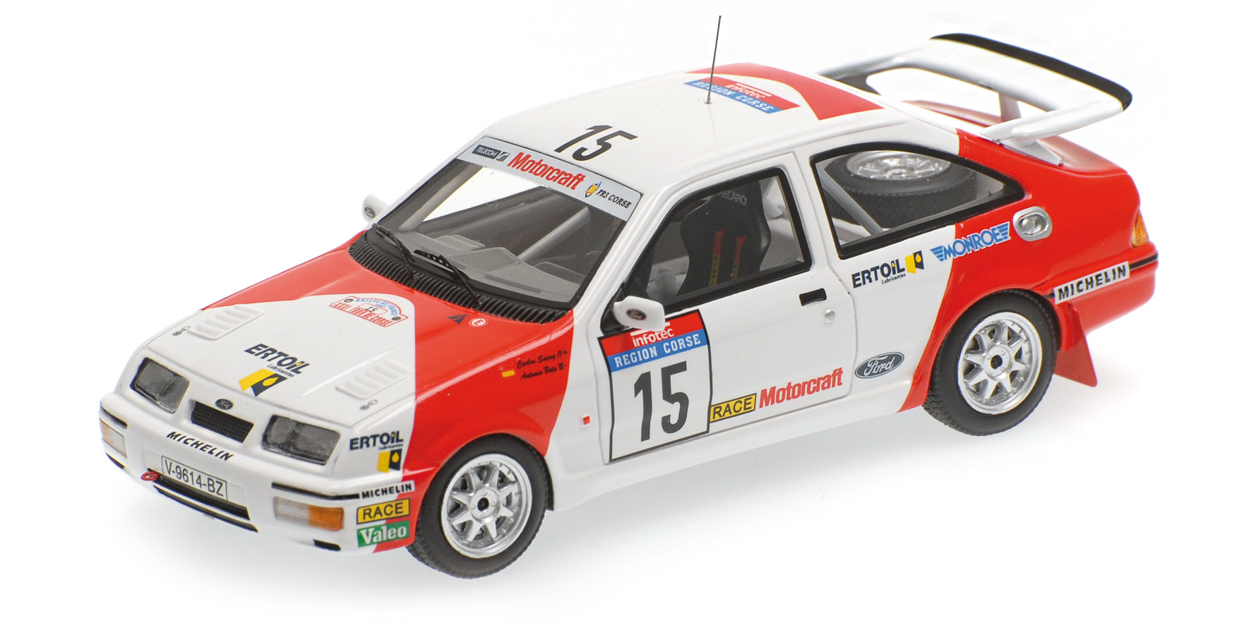 FORD SIERRA RS COSWORTH - SAINZ/BOTO - TOUR DE CORSE 1987