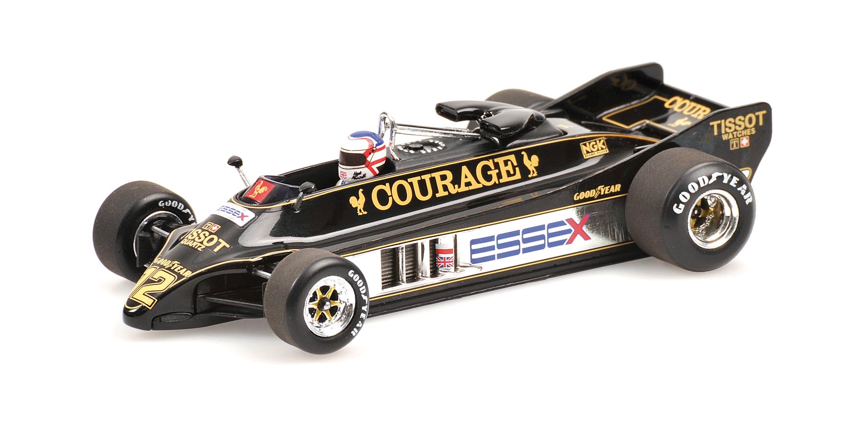 LOTUS - TEAM LOTUS TYPE 88 - NIGEL MANSELL - PRACTICE BRITISH GP - 1981