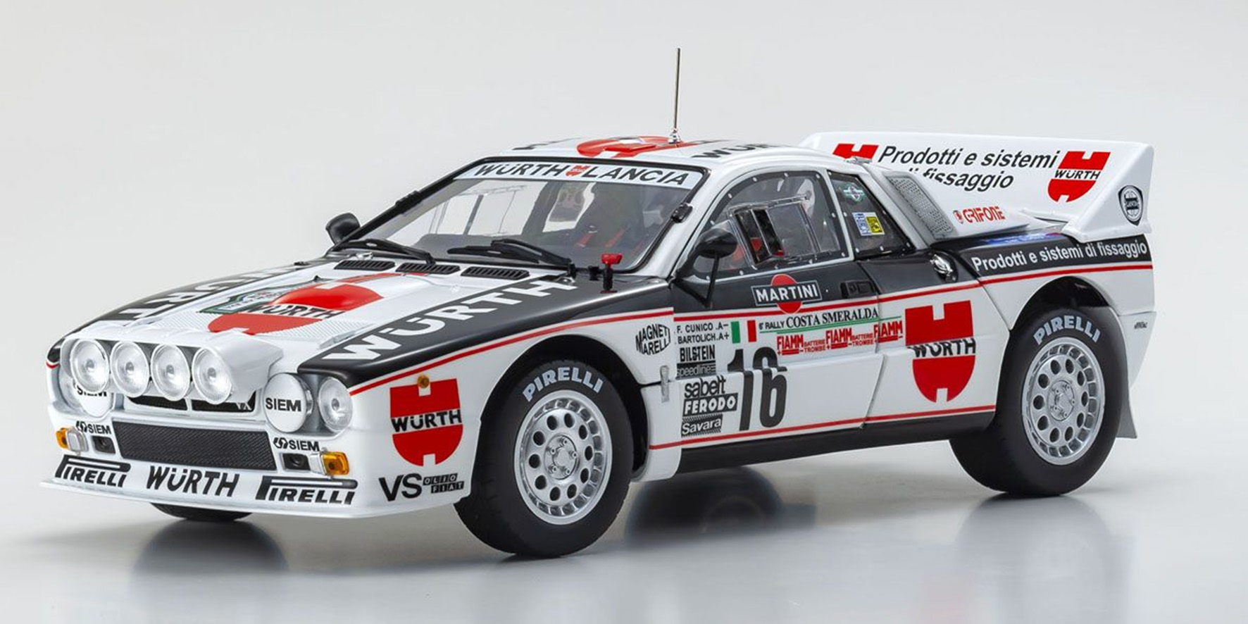 LANCIA RALLYE 037 - #16 - RALLY COSTA SMERALA 1983 (08306C)