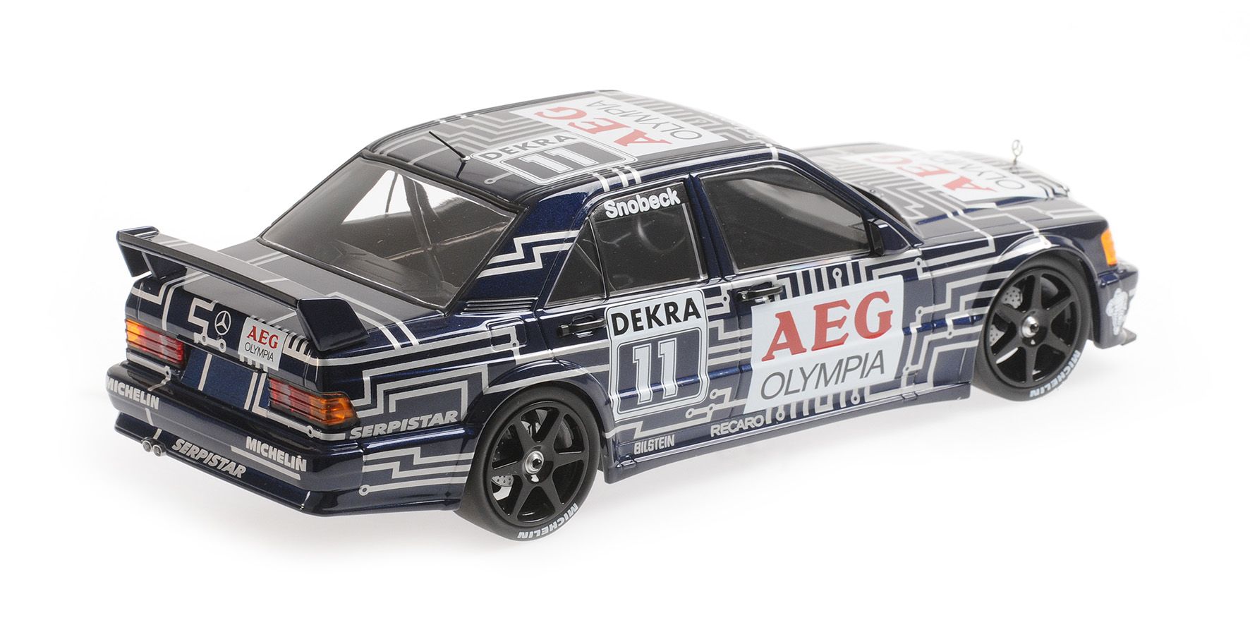MERCEDES-BENZ 190E 2.5-16 EVO 1 - TEAM SNOBECK-MERCEDES - DANY SNOBECK - DTM 1989