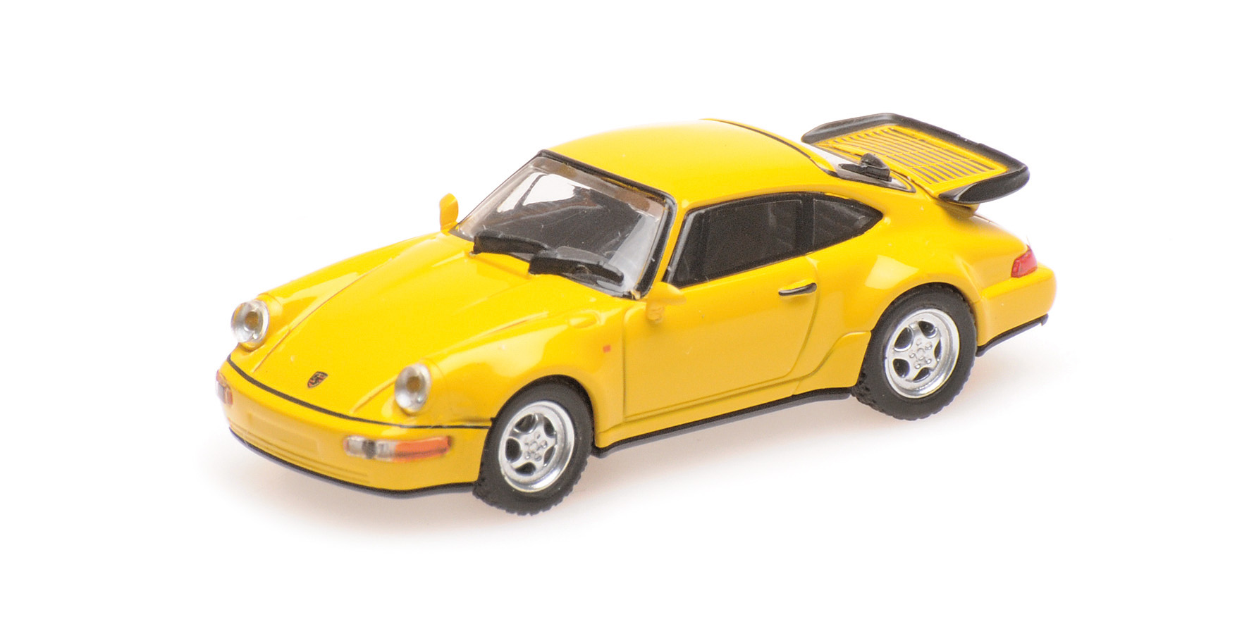 PORSCHE 911 TURBO - 1990 - YELLOW