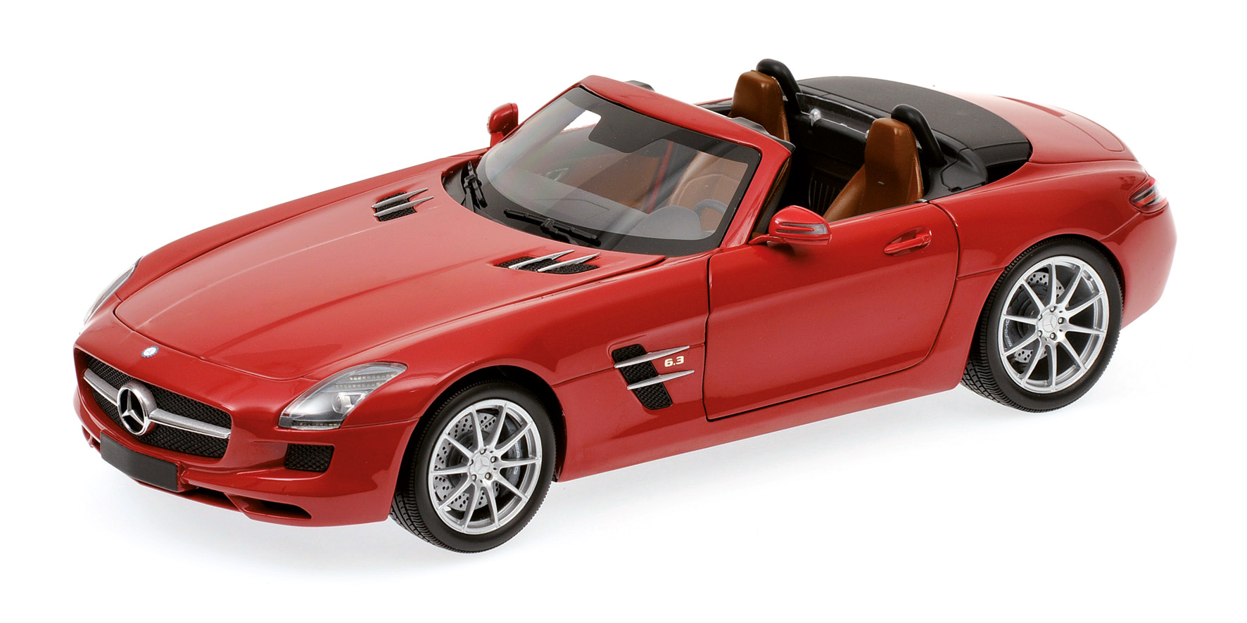 MERCEDES-BENZ SLS-CLASS - AMG ROADSTER - 2011 - RED METALLIC