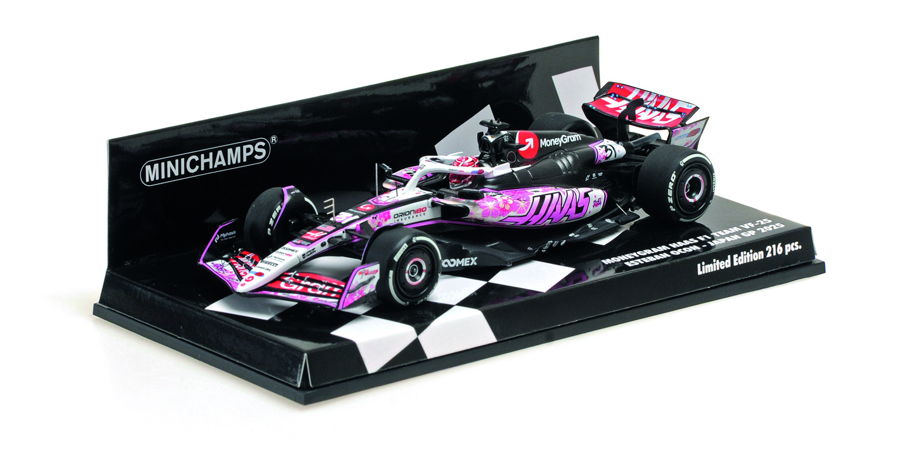 MONEYGRAM HAAS F1 TEAM VF-25 - ESTEBAN OCON - JAPAN GP 2025