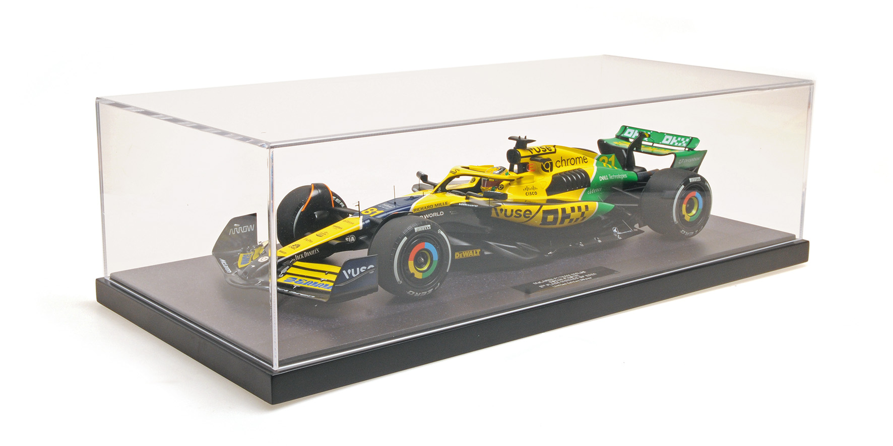 MCLAREN FORMULA 1 TEAM MCL38 - OSCAR PIASTRI - 2ND PLACE MONACO GP 2024