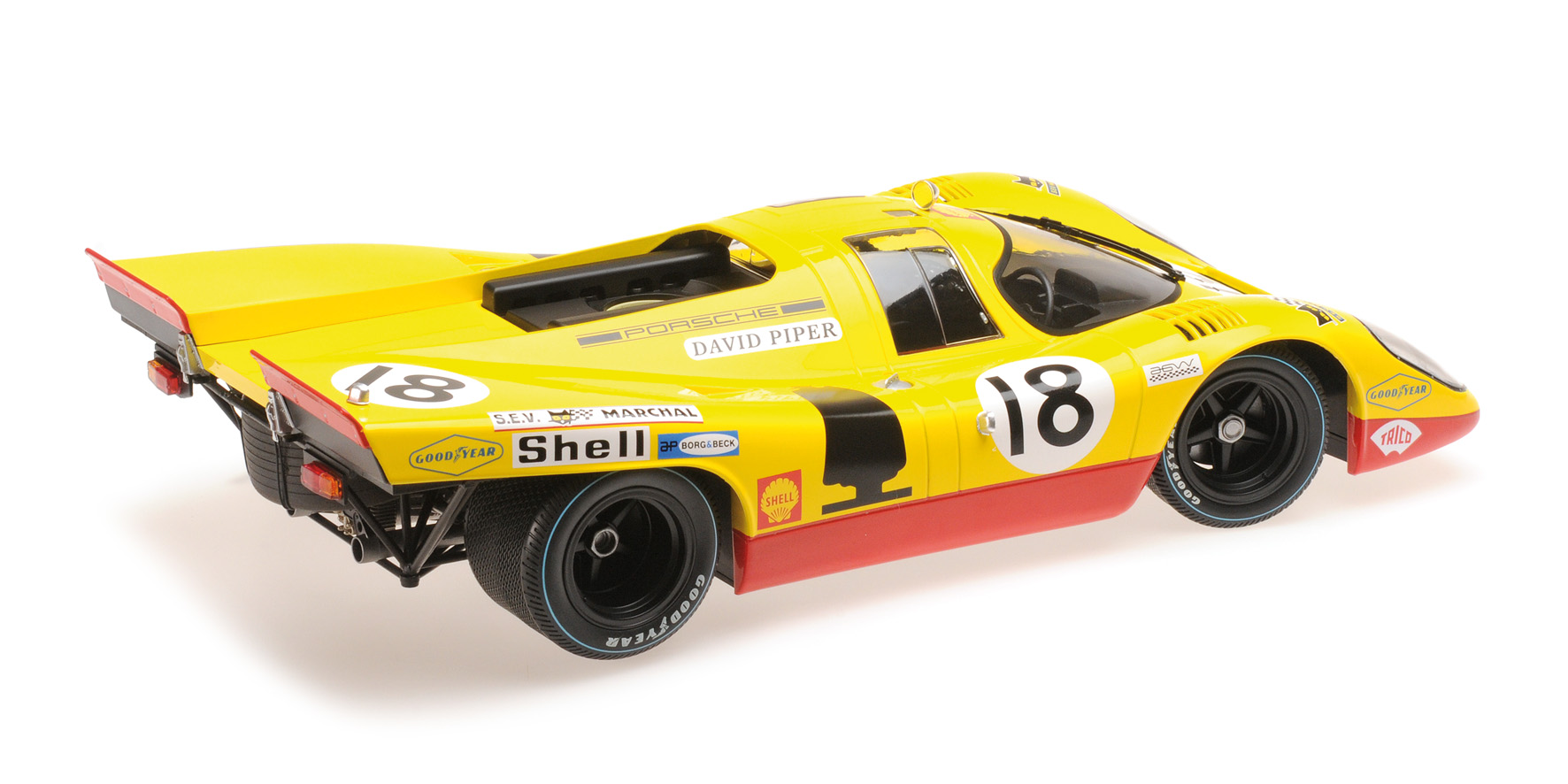 PORSCHE 917K - AAW RACING TEAM W/ DAVID PIPER - PIPER/VAN LENNEP - LE MANS 24 HOURS 1970