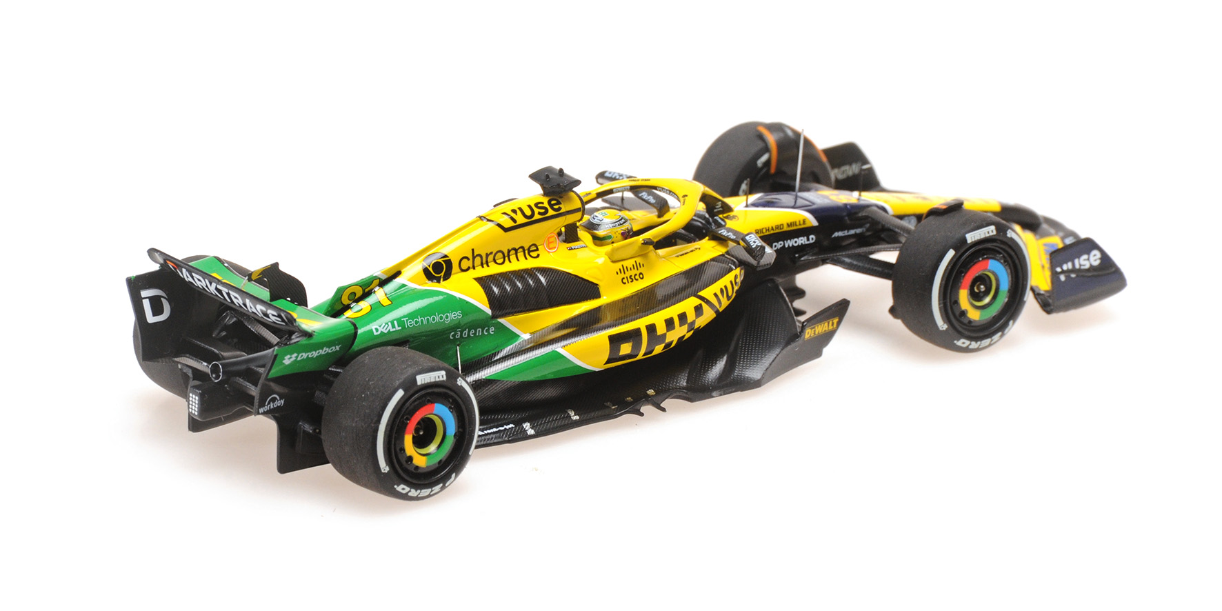 MCLAREN FORMULA 1 TEAM MCL38 - OSCAR PIASTRI - 2ND PLACE MONACO GP 2024