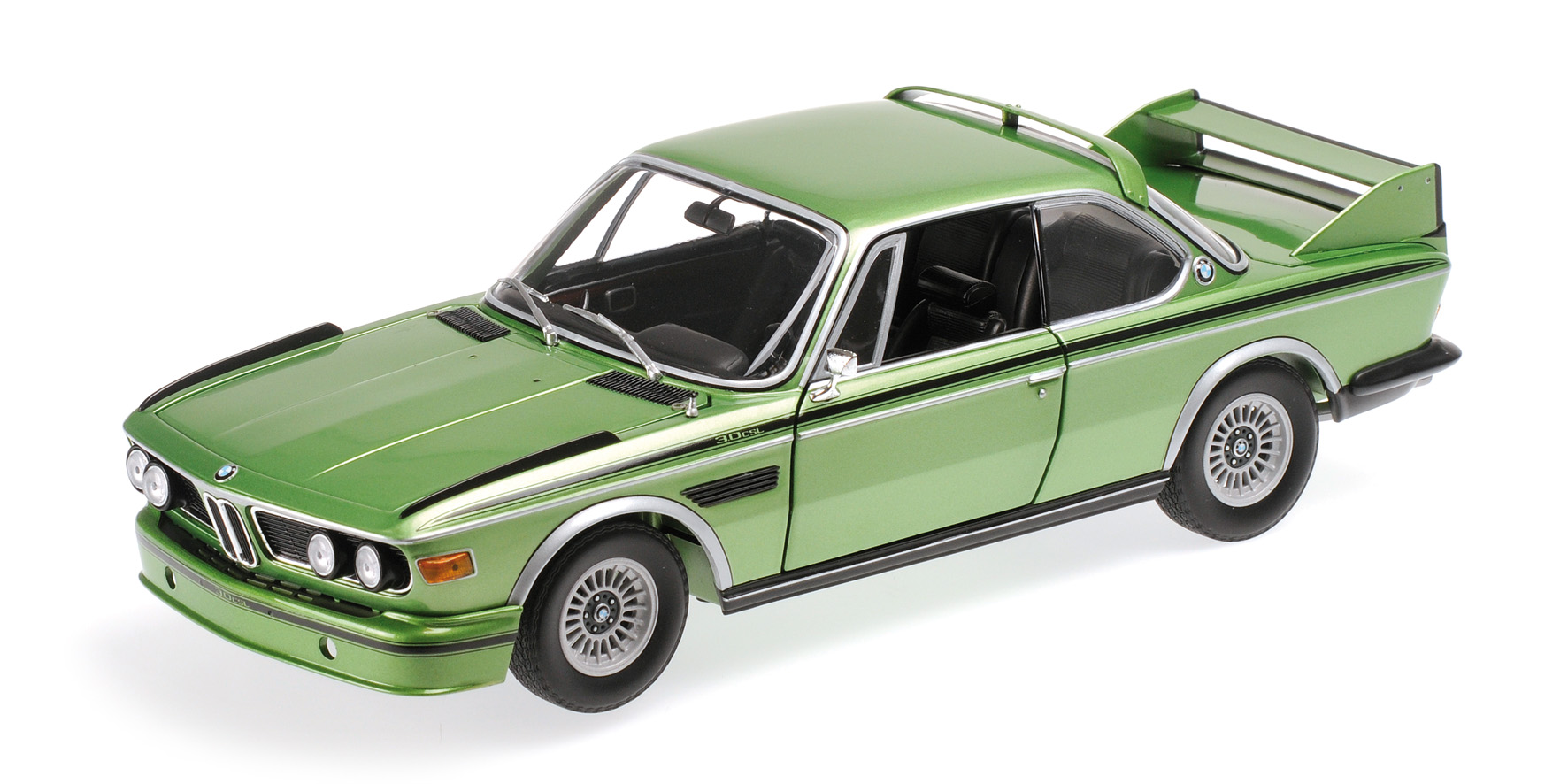 BMW 3.0 CSL (E9) COUPE - 1975 - GREEN METALLIC W/ STRIPES