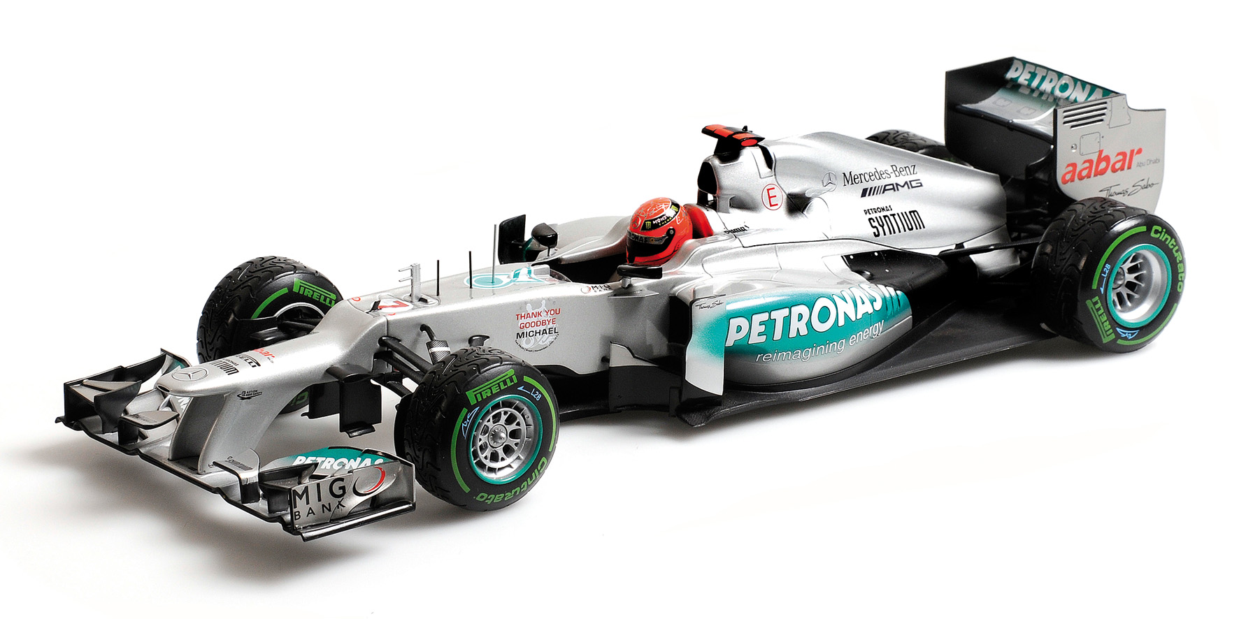 MERCEDES AMG PETRONAS F1 TEAM W03 - MICHAEL SCHUMACHER - LAST RACE - BRAZIL GP 2012