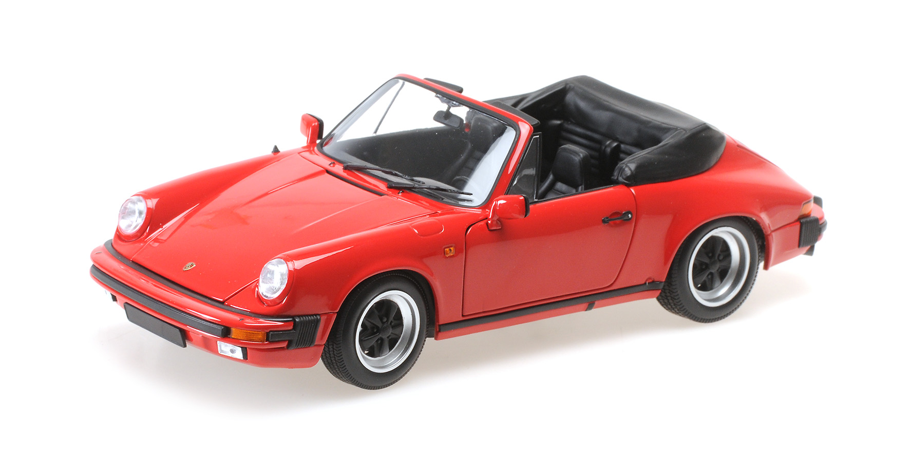 PORSCHE 911 CARRERA CABRIOLET 3.2 - 1983 - RED