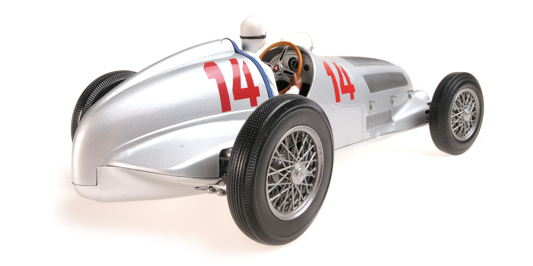 MERCEDES-BENZ W125 - DAIMLER - BENZ AG - MANFRED V. BRAUCHITSCH - 2ND PLACE GP VON DEUTSCHLAND 1937