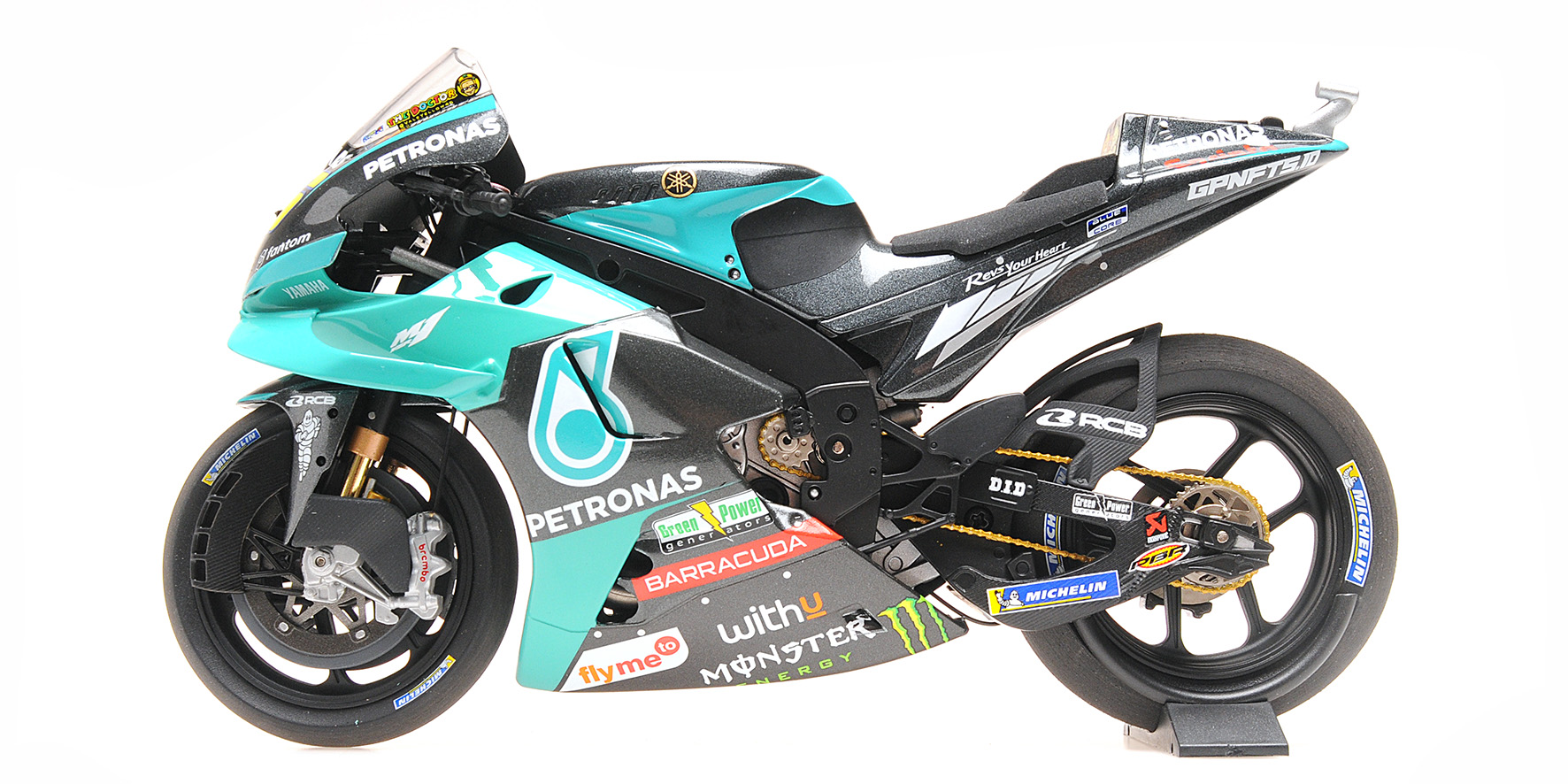 YAMAHA YZR-M1 - TEAM PETRONAS YAMAHA SRT - VALENTINO ROSSI - VALENCIA MOTOGP 2021 - L. RACE OF VR46