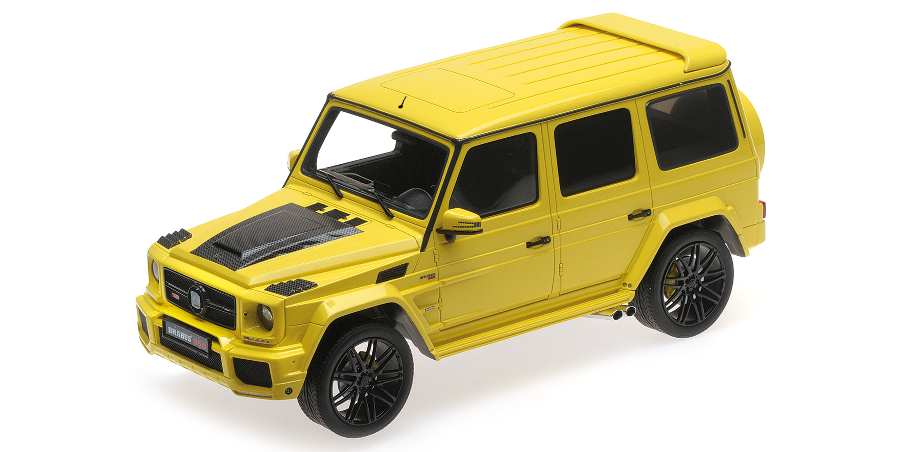 BRABUS 850 6.0 BITURBO WIDESTAR AUF BASIS MERCEDES-BENZ - AMG G 63 - 2016 - YELLOW