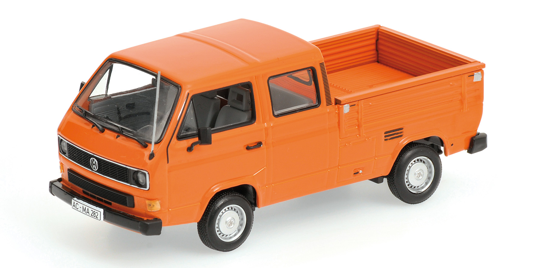 VOLKSWAGEN T3 DOKA-PRITSCHE - 1983 - ORANGE