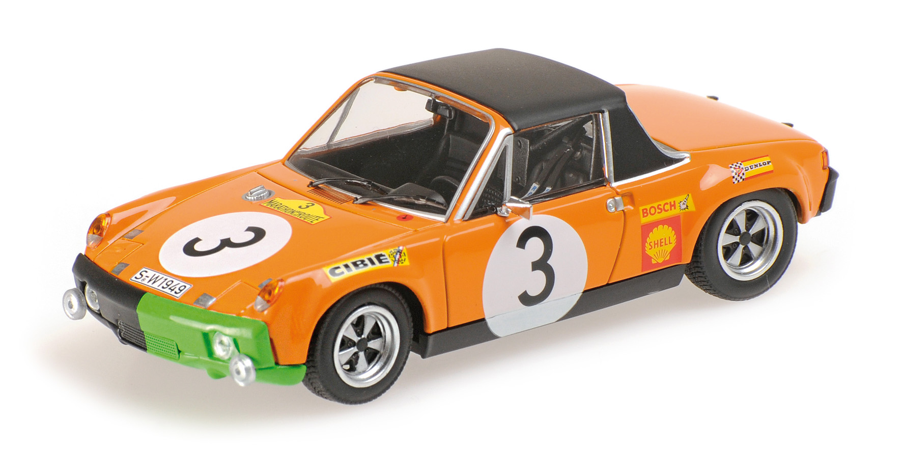 PORSCHE 914/6 - WALDEGAARD/ANDERSSON/CHASSEUIL - 3RD PLACE MARATHON DE LA ROUTE 1970